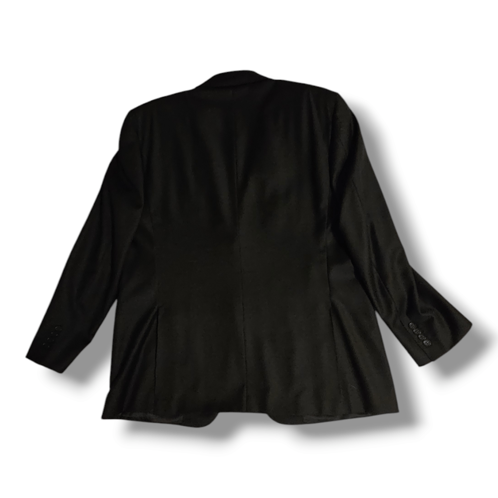 Canali Black Suit Coat by Canali Blazer 48R (US) 58R (EU) Size 48R - 10 Thumbnail