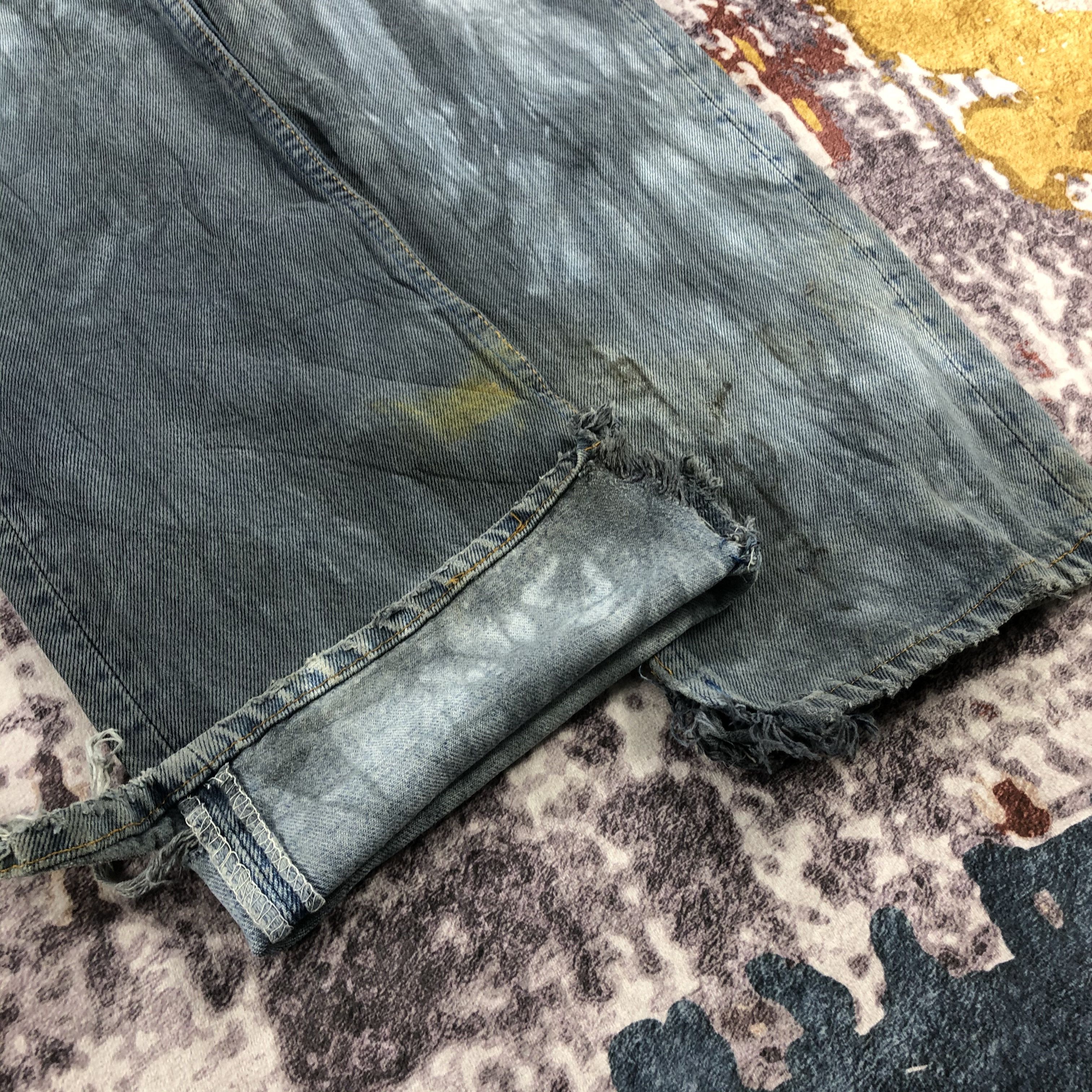 Levi's Vintage 90s Levis 501 Bleached Jeans-JM2186 Size US 29 - 8 Thumbnail