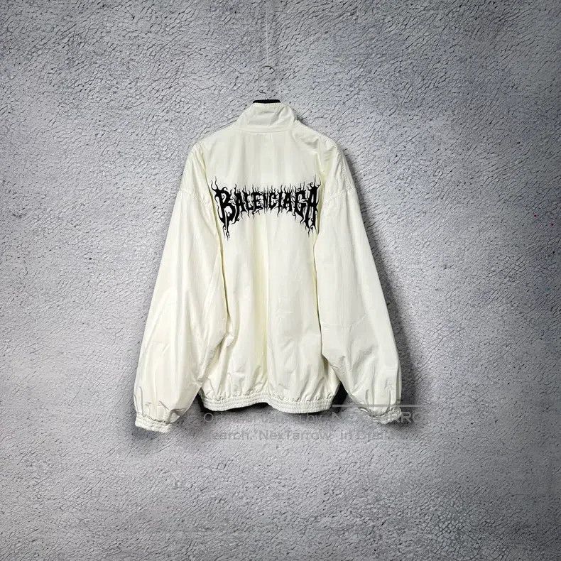 Balenciaga Balenciaga Zip-up stand collar sports solid color jacket, Size M / US 6-8 / IT 42-44 - 2 Thumbnail