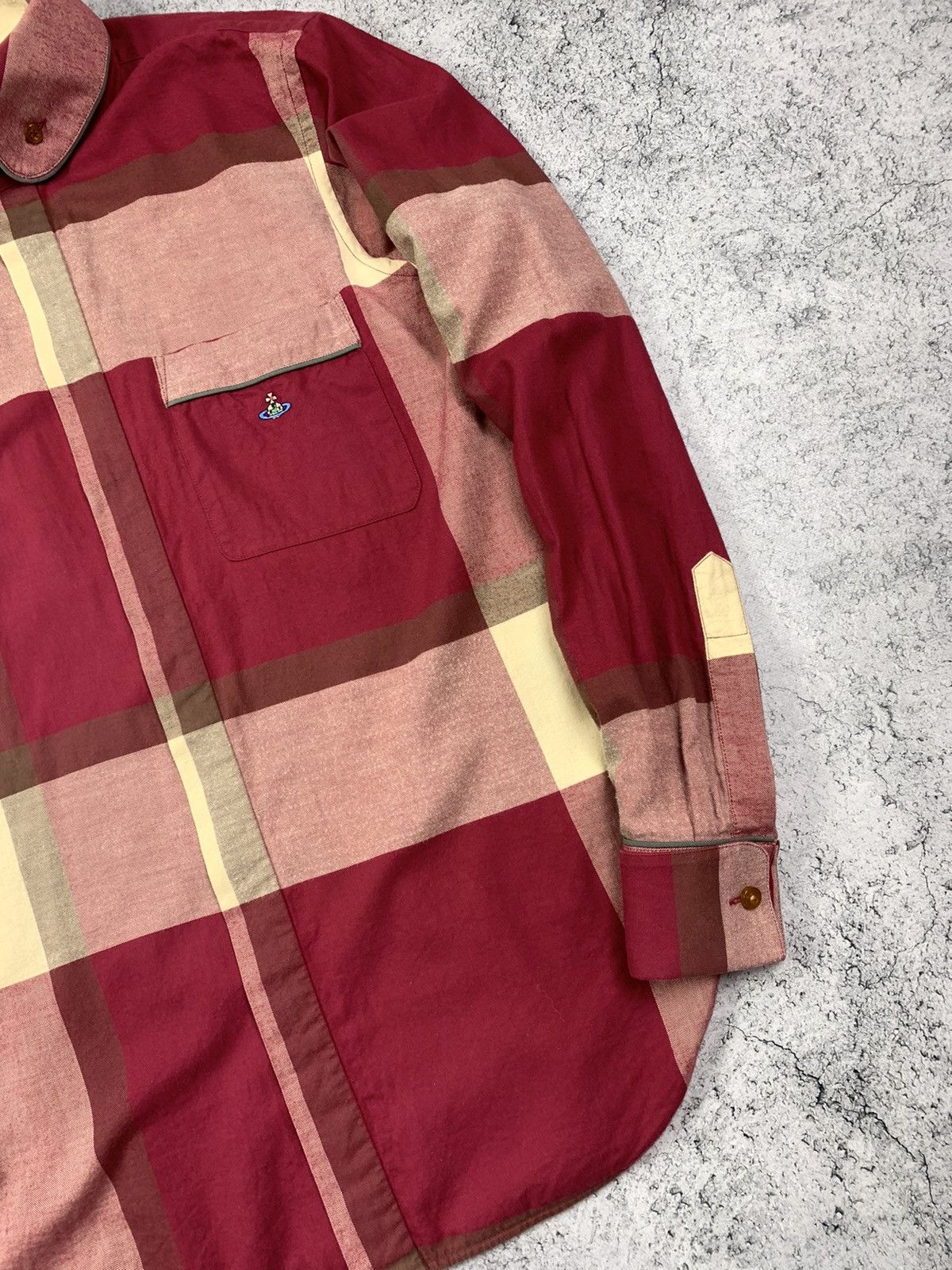 Vivienne Westwood Vivienne Westwood Flannel LS Plaid Button Shirt Mens Size M Size US M / EU 48-50 / 2 - 6 Thumbnail