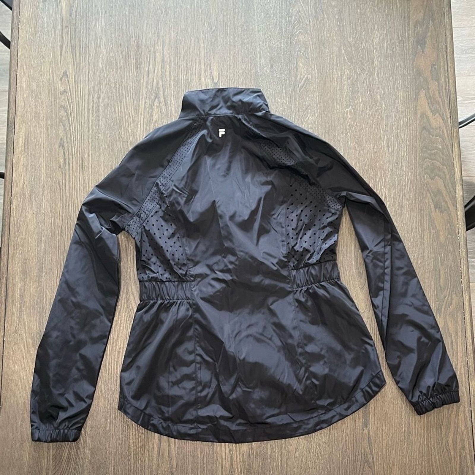 Fila NWOT Fila Womens Black Rain Jacket - Size S Size S / US 4 / IT 40 - 8 Thumbnail