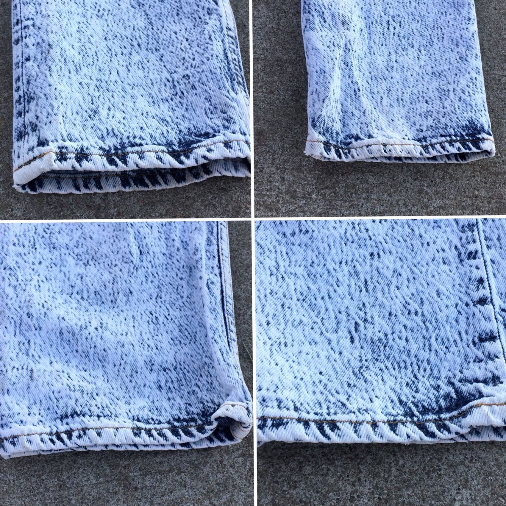 Levi's VINTAGE Levi’s Button Fly 701 Student Jeans Acid Wash W 27 L 28 USA 80s 90s Size 27" / US 4 / IT 40 - 5 Thumbnail