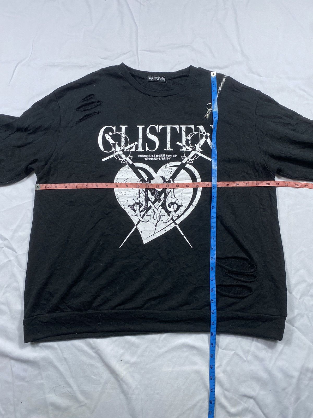 If Six Was Nine Japanese Rad Faur Real Poem Gothic Punk Ifsix lgb style Size US L / EU 52-54 / 3 - 13 Thumbnail