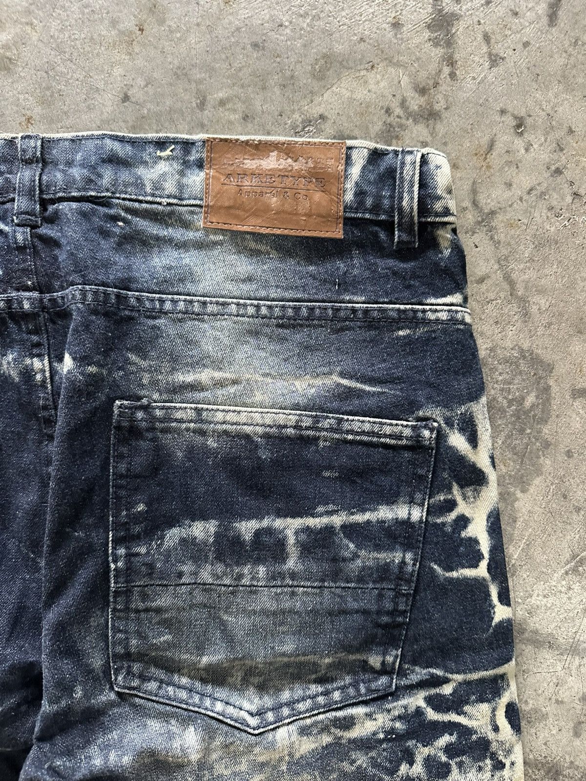 Tornado Mart Arketype Distress Jeans Size US 38 / EU 54 - 9 Thumbnail