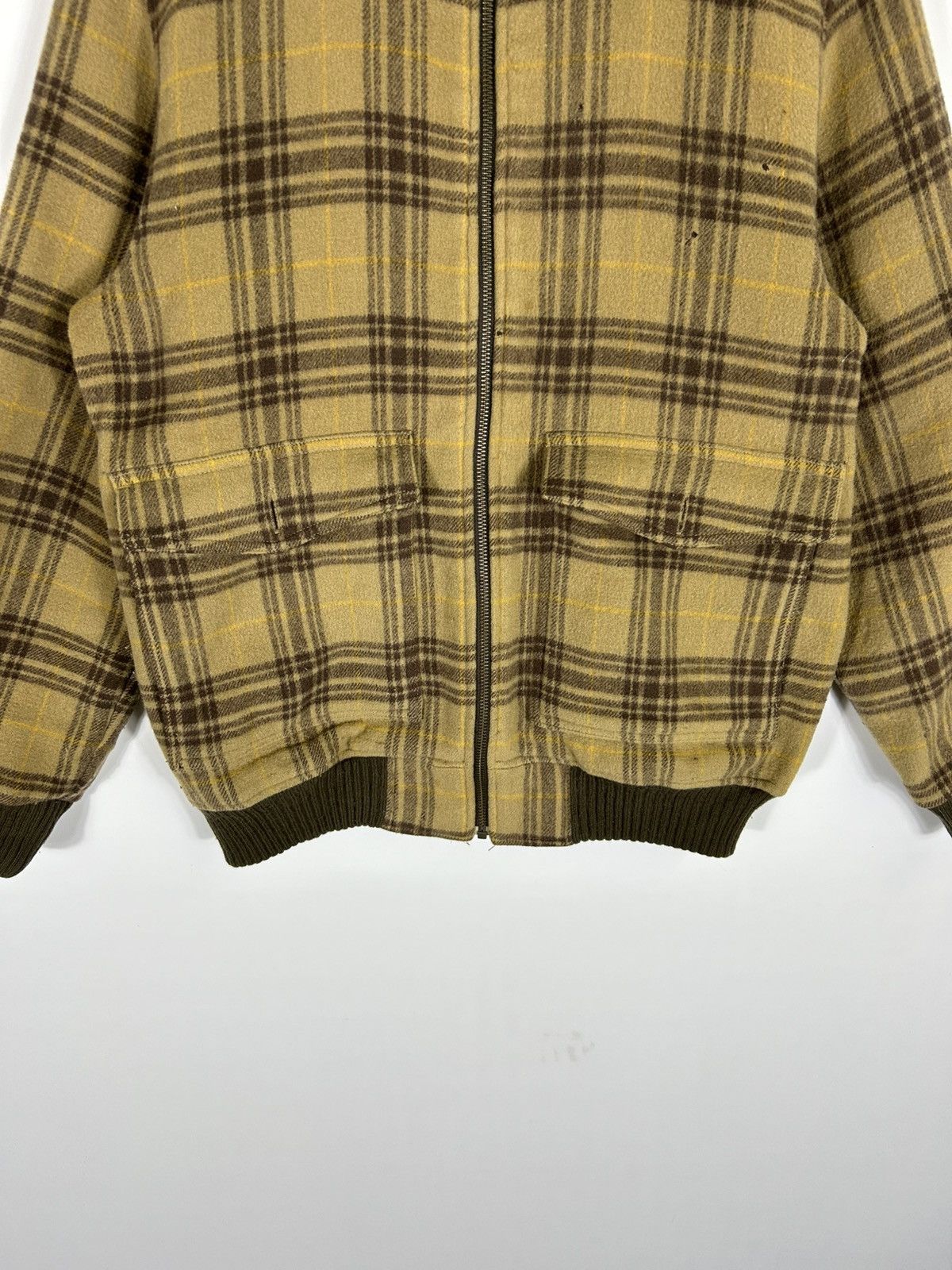 Columbia × Flannel × Vintage ⚡️Vintage Columbia Mens Hair Zipper Bomber Jacket Size US XS / EU 42 / 0 - 5 Thumbnail