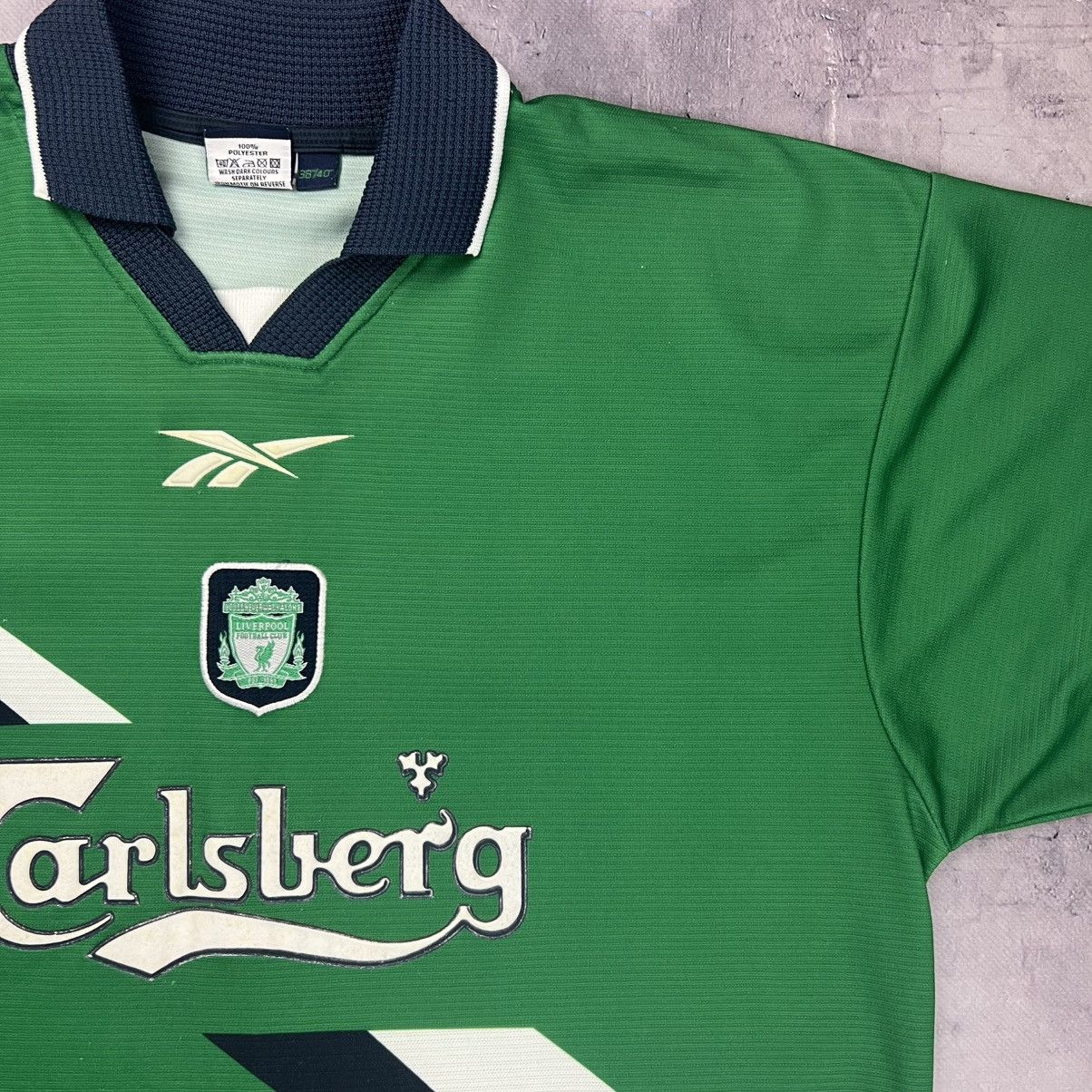 Reebok Rare! Liverpool 1999 Reebok Vintage Soccer Jersey Shirt Size US M / EU 48-50 / 2 - 6 Thumbnail