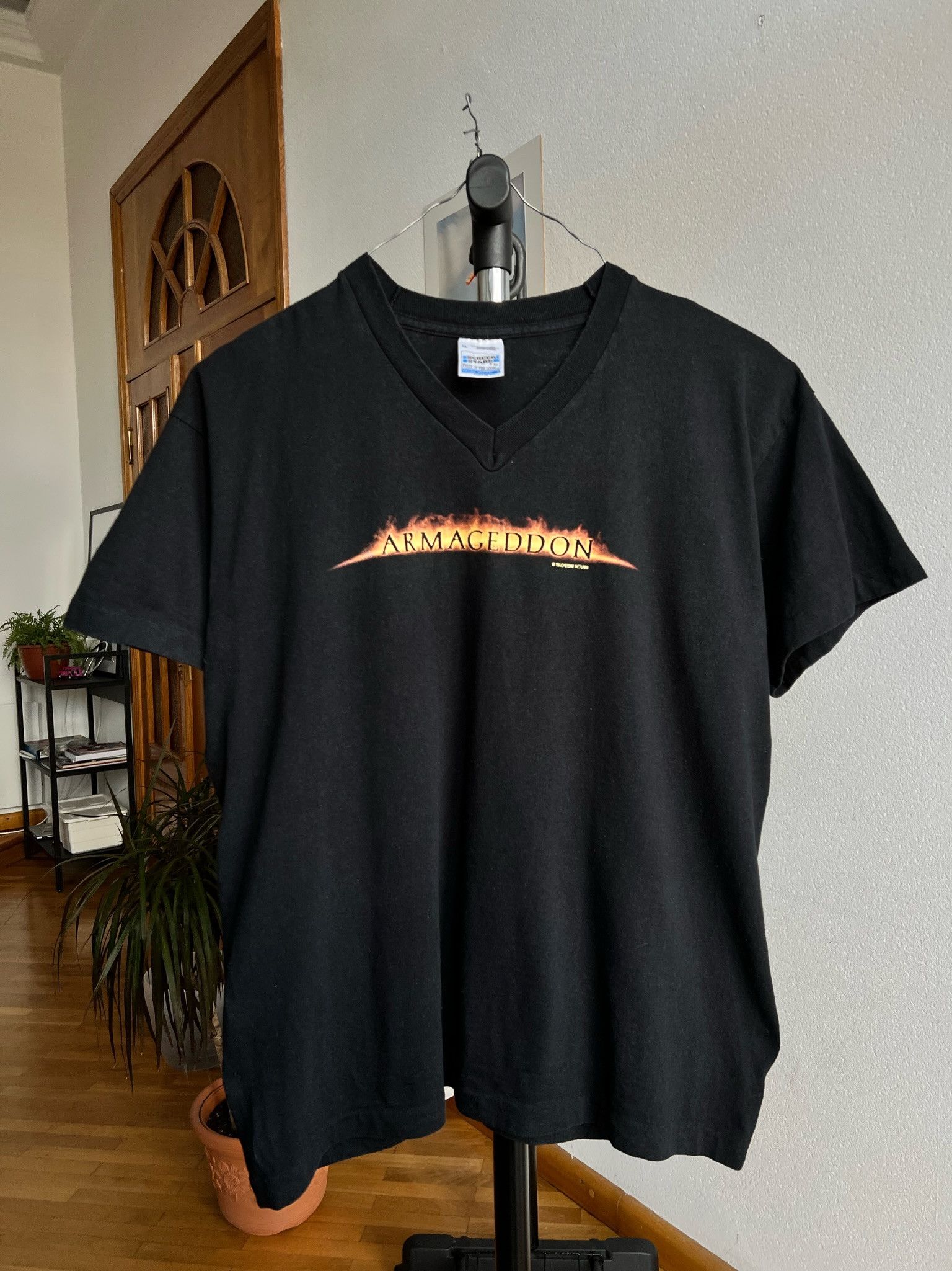 T-shirt Vintage Collector Bruce Willis - Film Armageddon Années 90 - Taille XL