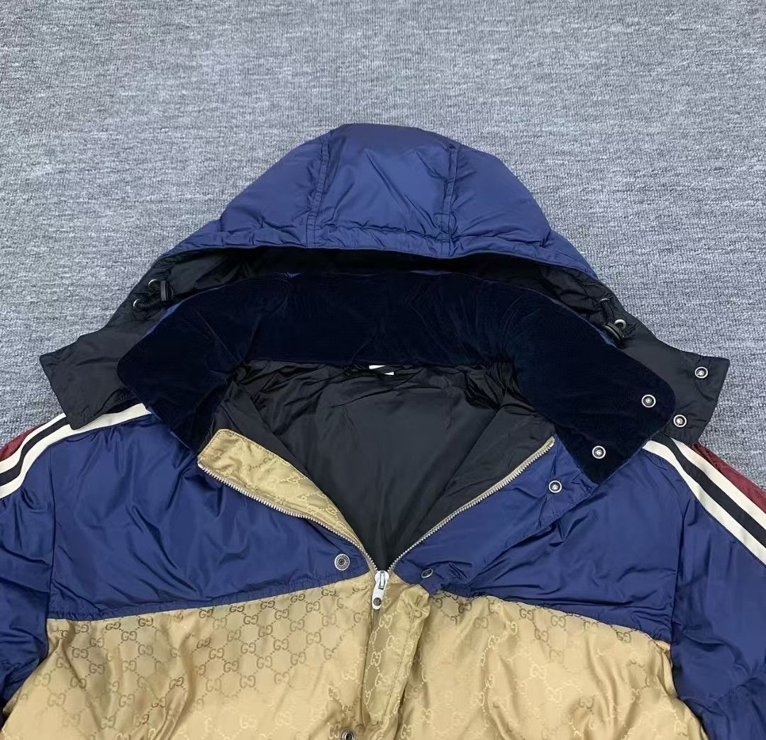 Gucci Gucci jacquard nylon color-block hooded jacket. Size US M / EU 48-50 / 2 - 4 Thumbnail