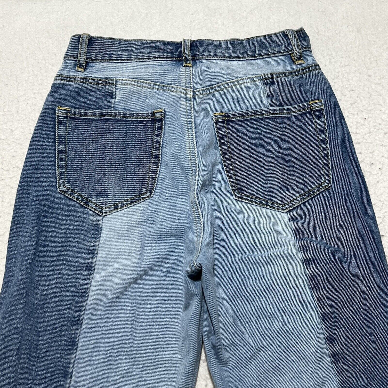 Pacsun PacSun 25 High Rise Straight Leg Button Denim Jeans Blue Size 26" / US 2 / IT 38 - 8 Thumbnail