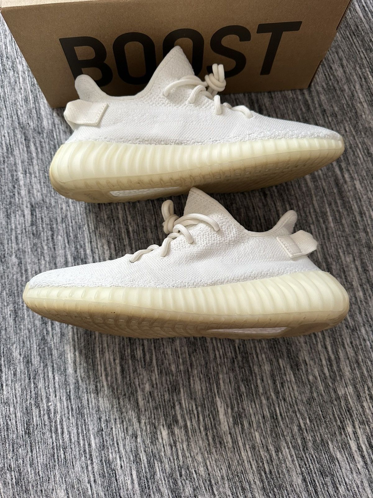 Adidas Yeezy Boost 350 V2 Cream White Size US 8.5 / EU 41-42 - 5 Thumbnail