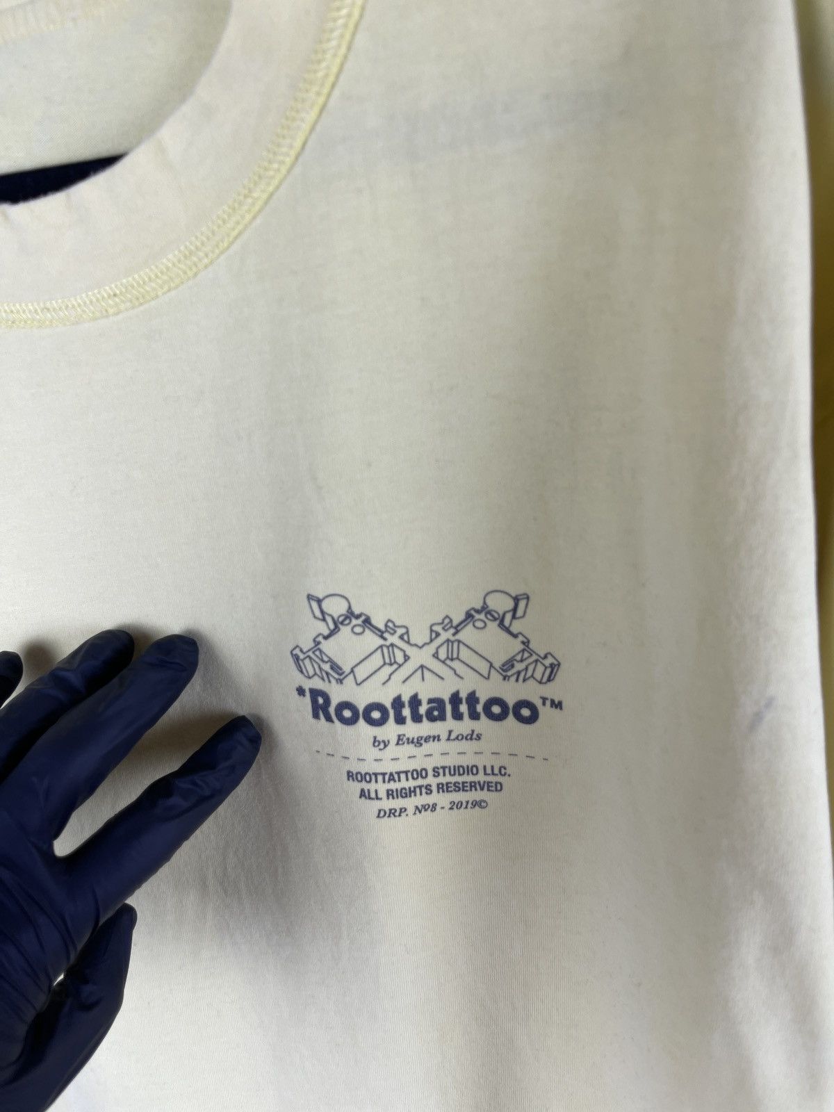 Other Roottattoo vintage yellow oversized tee shirt size XL Size US XL / EU 56 / 4 - 7 Thumbnail