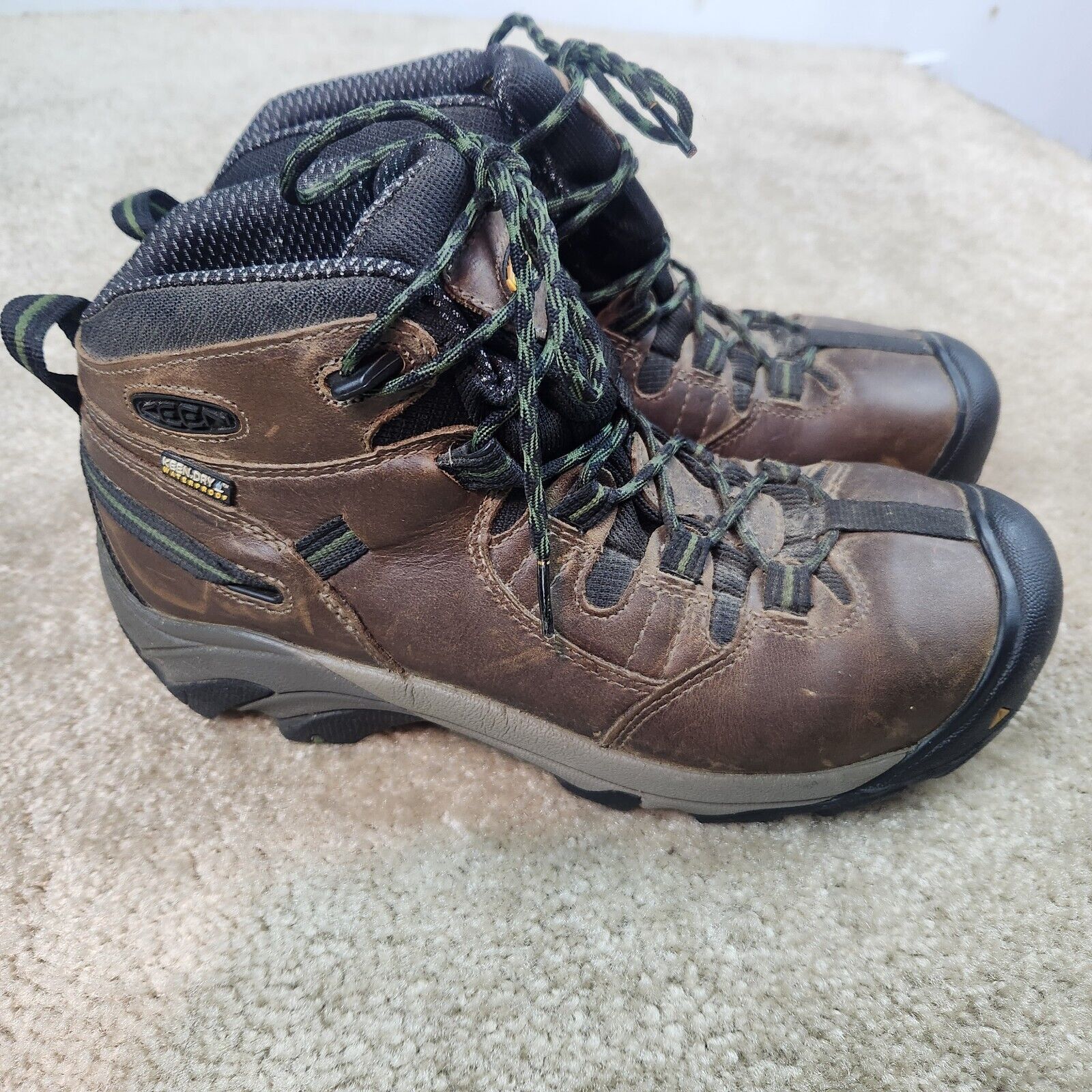 KEEN KEEN Utility Detroit XT Steel Toe Work Boots, Brown Size 8.5 Size US 8.5 / EU 41-42 - 1 Thumbnail