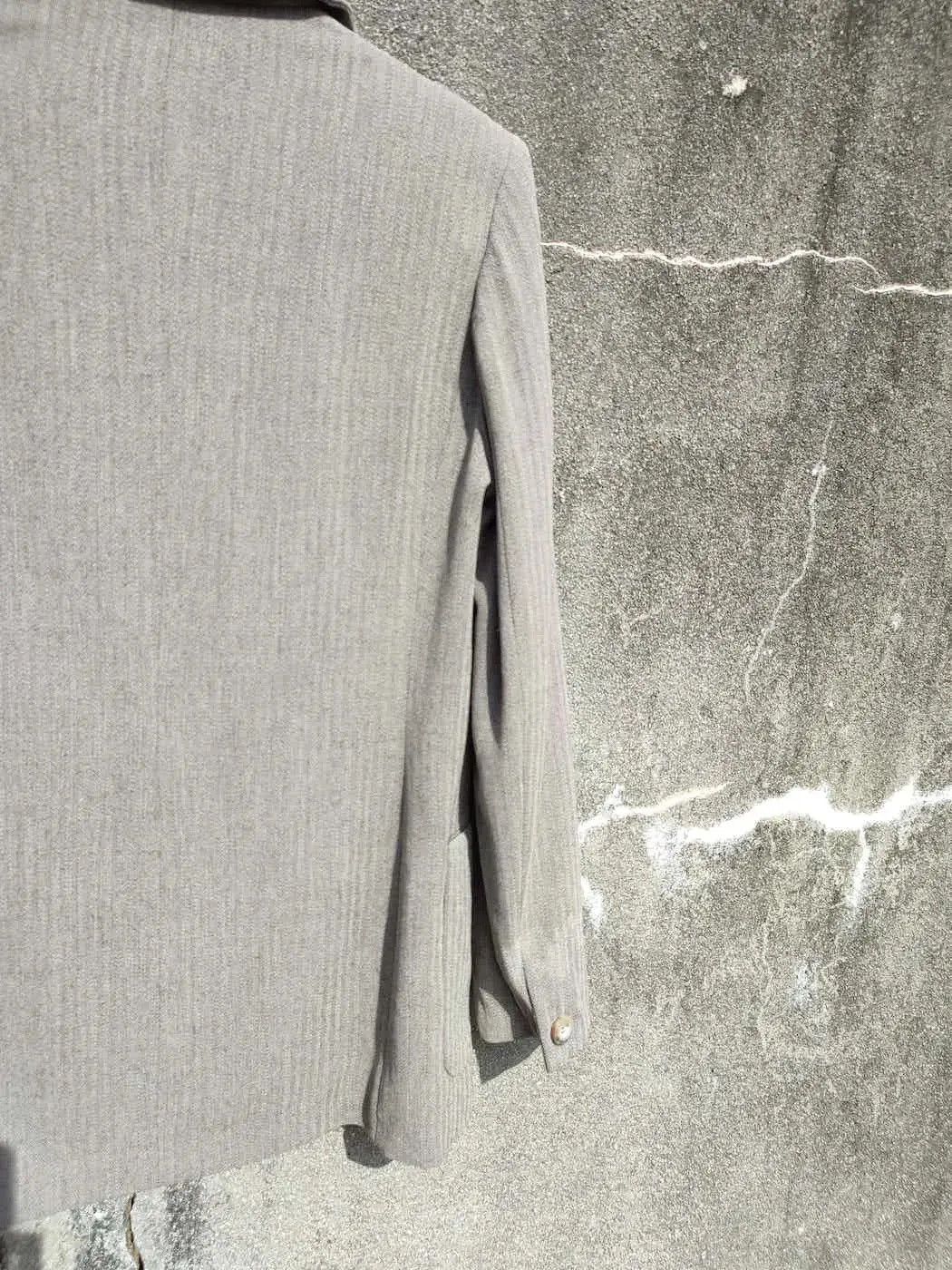 Designer × Max Mara MaxMara Weekend Line Wool Blend Collarless Blazer Size M / US 6-8 / IT 42-44 - 11 Thumbnail