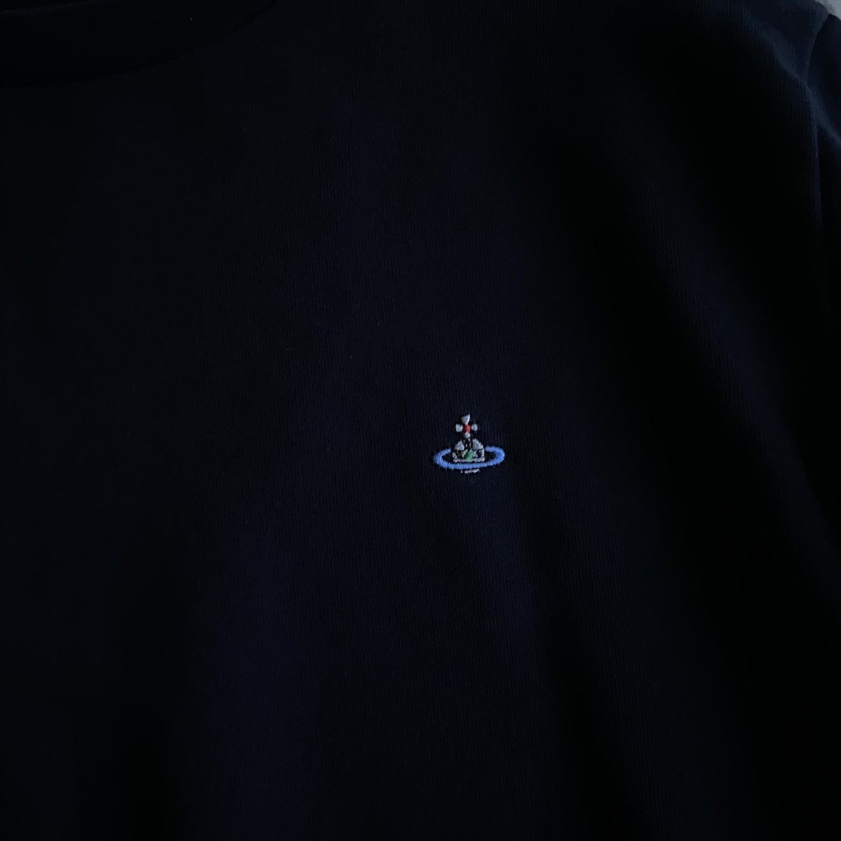 Vivienne Westwood Vivienne Westwood Orb Logo Sweatshirt Navy Blue Size Small Size US M / EU 48-50 / 2 - 5 Thumbnail