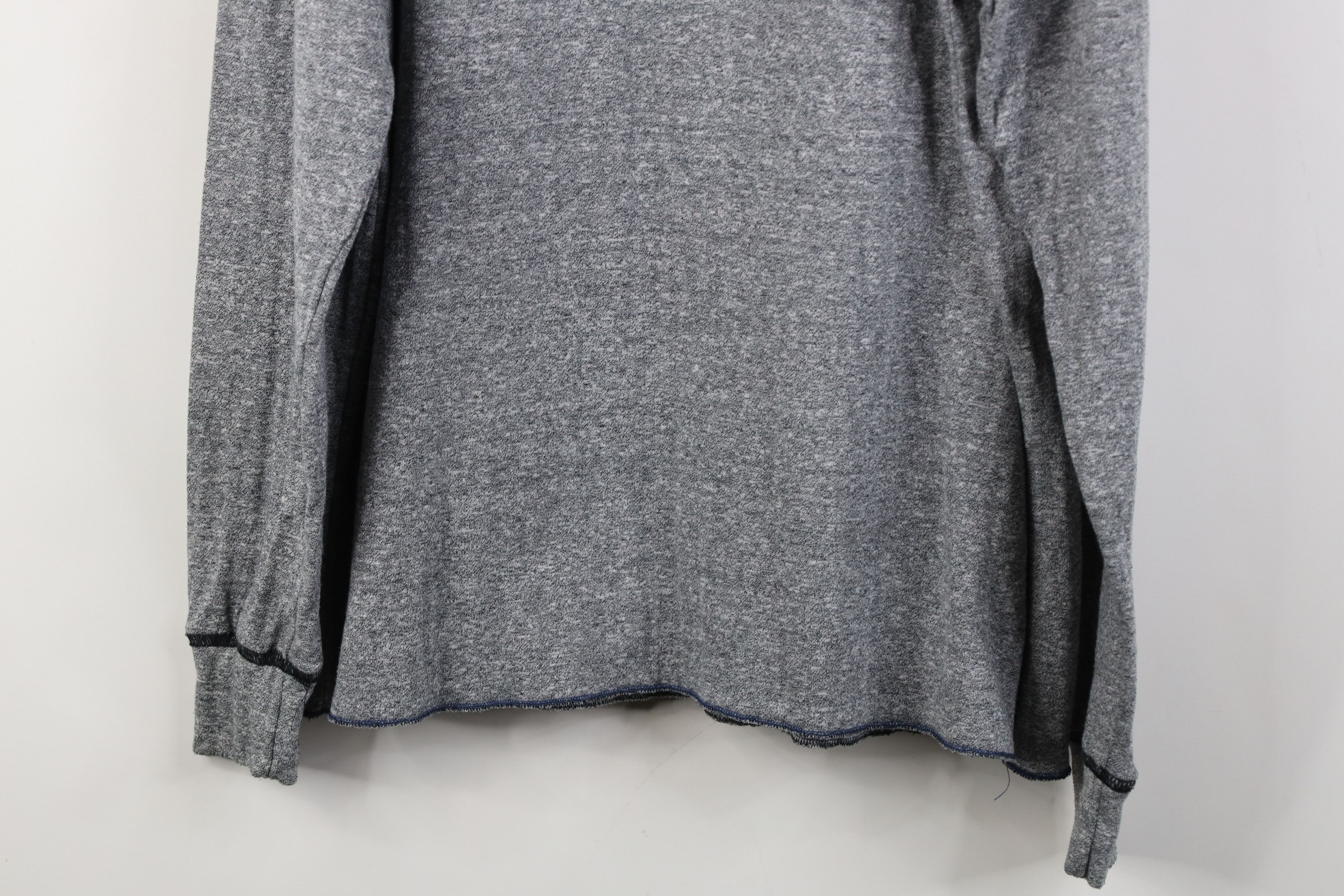 Vintage Vintage 90s Streetwear Long Sleeve Henley T-Shirt Gray Size US XL / EU 56 / 4 - 11 Thumbnail