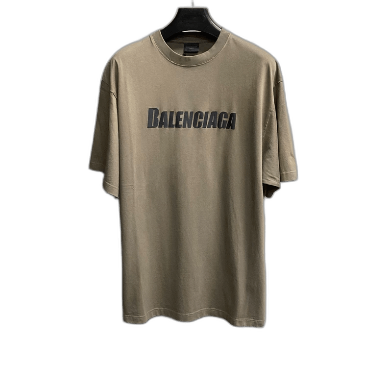 Balenciaga Logo Graphic Short Sleeve T-Shirt-yf