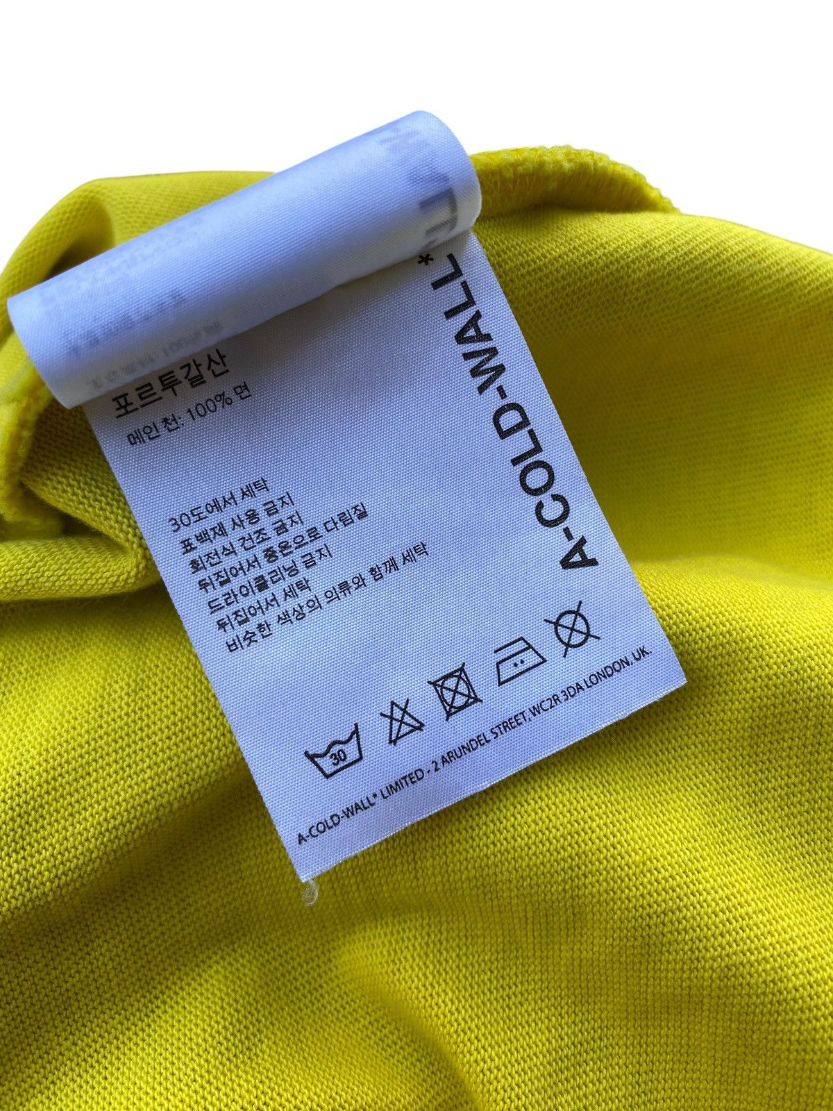 A-COLD-WALL* a-cold-wall* gradient embroidered tee Size US M / EU 48-50 / 2 - 6 Thumbnail