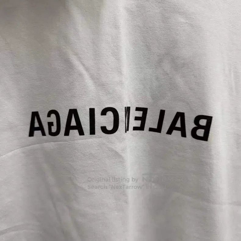 Balenciaga Balenciaga Reversed logo short sleeve Size US L / EU 52-54 / 3 - 3 Thumbnail