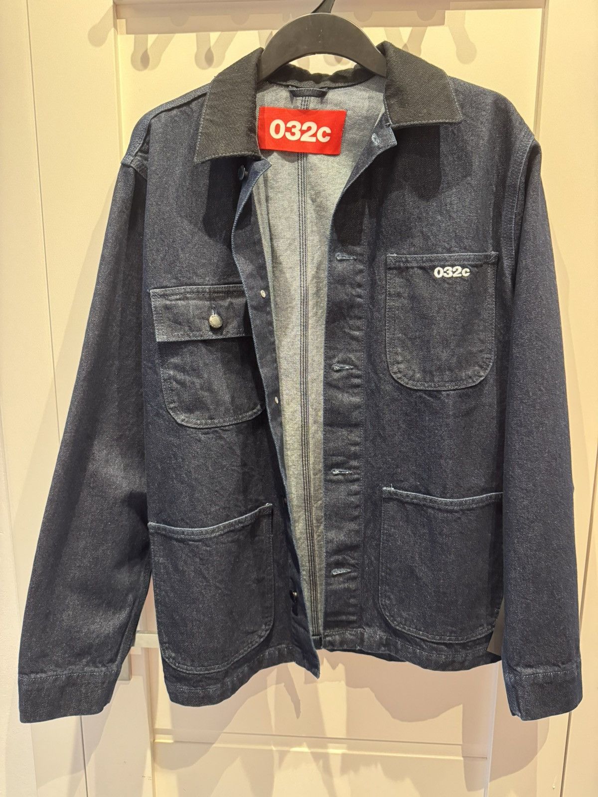 032c 032c Acid Wash Denim Jacket Size US M / EU 48-50 / 2 - 2 Thumbnail