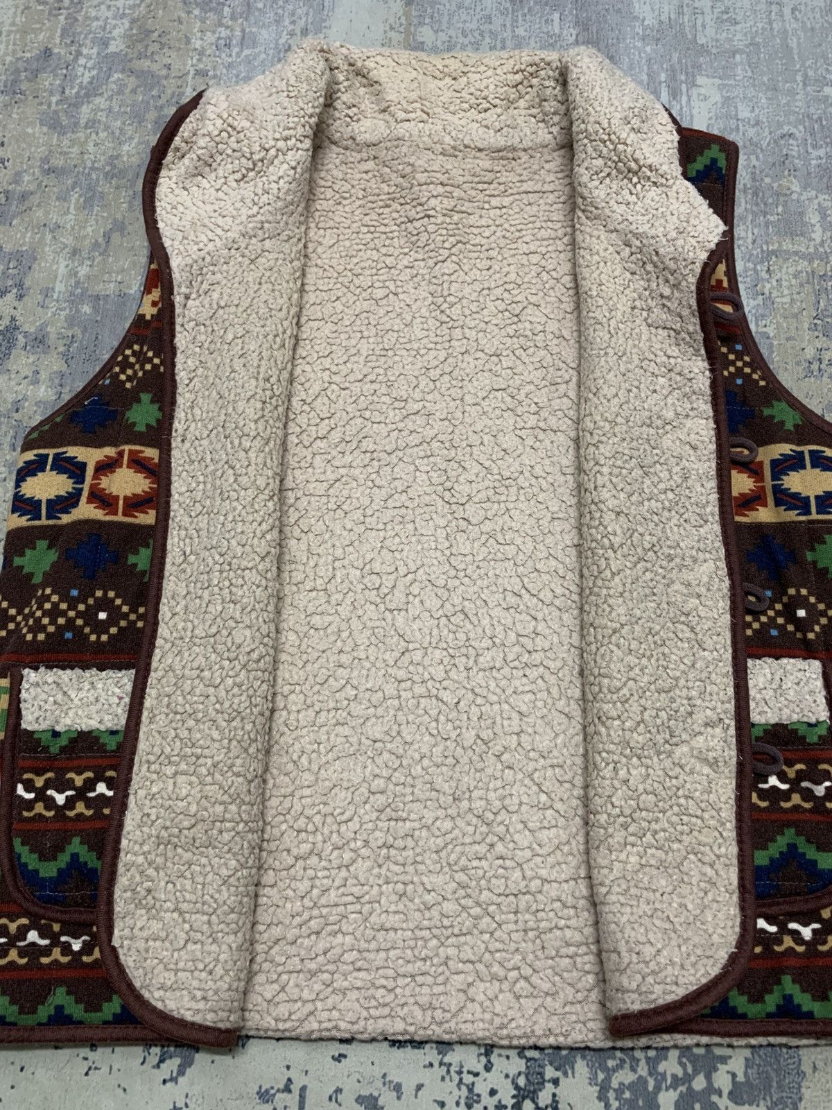 Japanese Brand Vintage Native x Navajo Multicolour Vest Size US XL / EU 56 / 4 - 5 Thumbnail