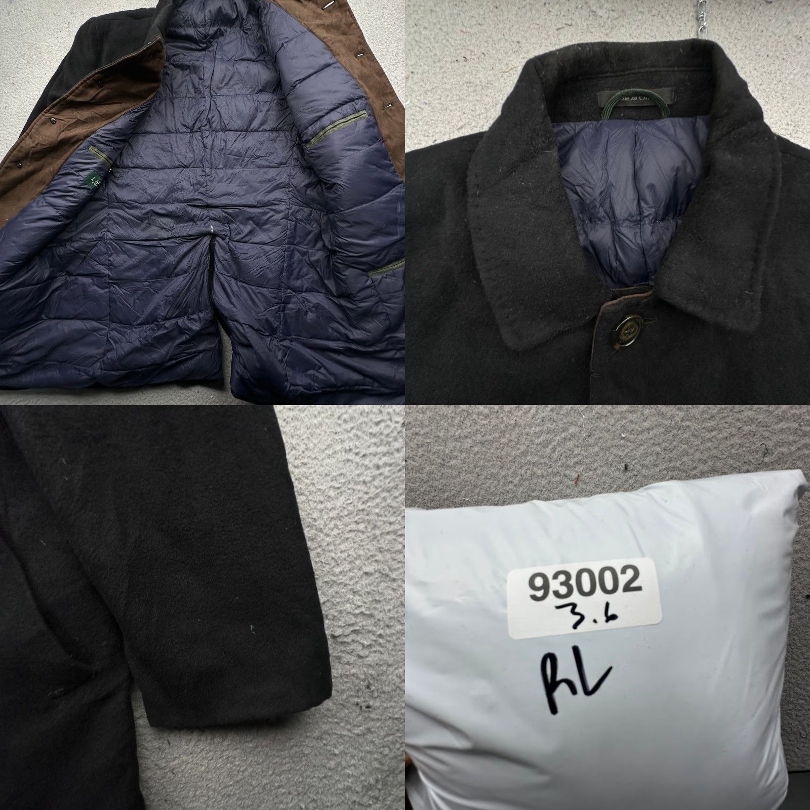 Ralph Lauren Lauren Ralph Lauren Ladd Tech Wool Blend Down Filled Coat Mens 42R Large Black Wool Blend Down Filled Coat Mens 42R Large Black Size US XS / EU 42 / 0 - 10 Thumbnail