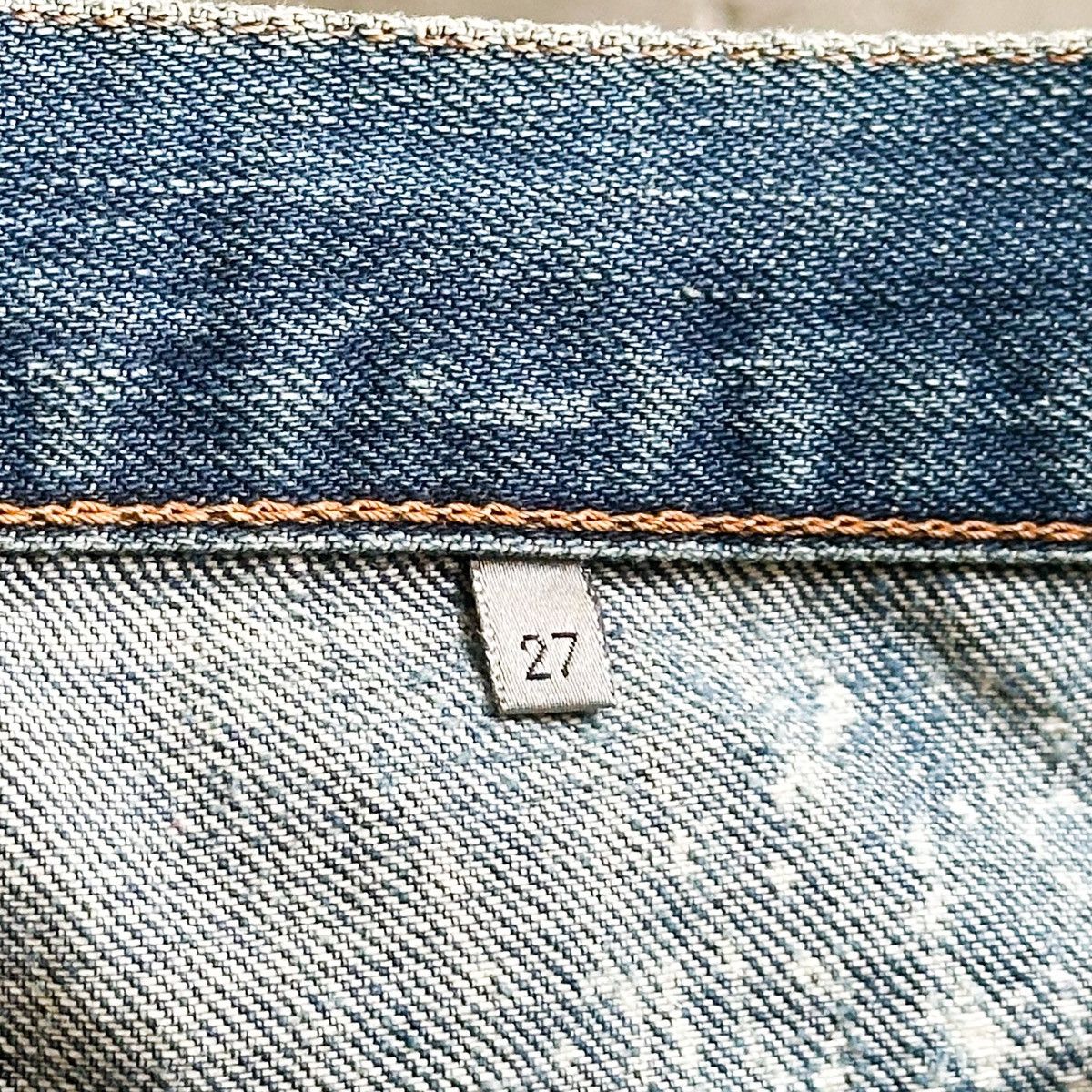 Dior Dior SS07 THRASHED Spiderweb Denim By Hedi Slimane Size US 28 / EU 44 - 7 Thumbnail