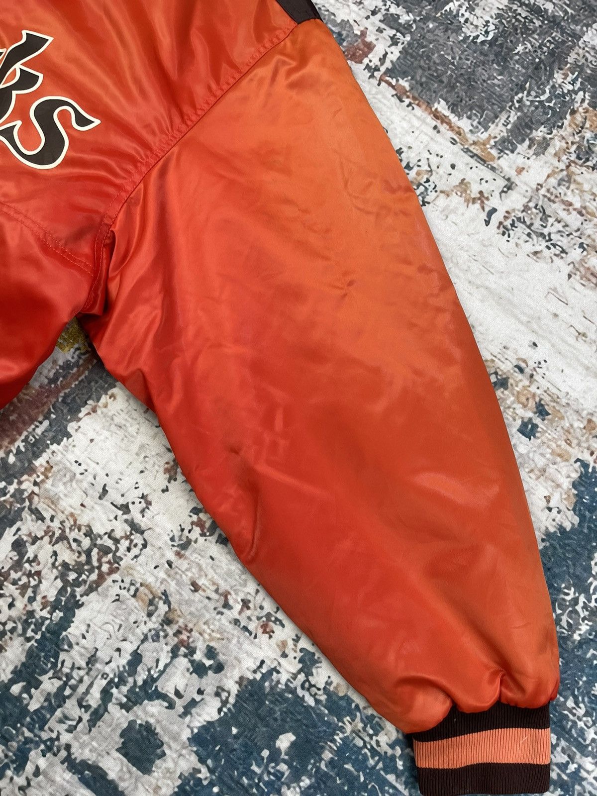 Asics Vintage 90s Asics Back Big Icon Stadium Jacket Size US L / EU 52-54 / 3 - 5 Thumbnail