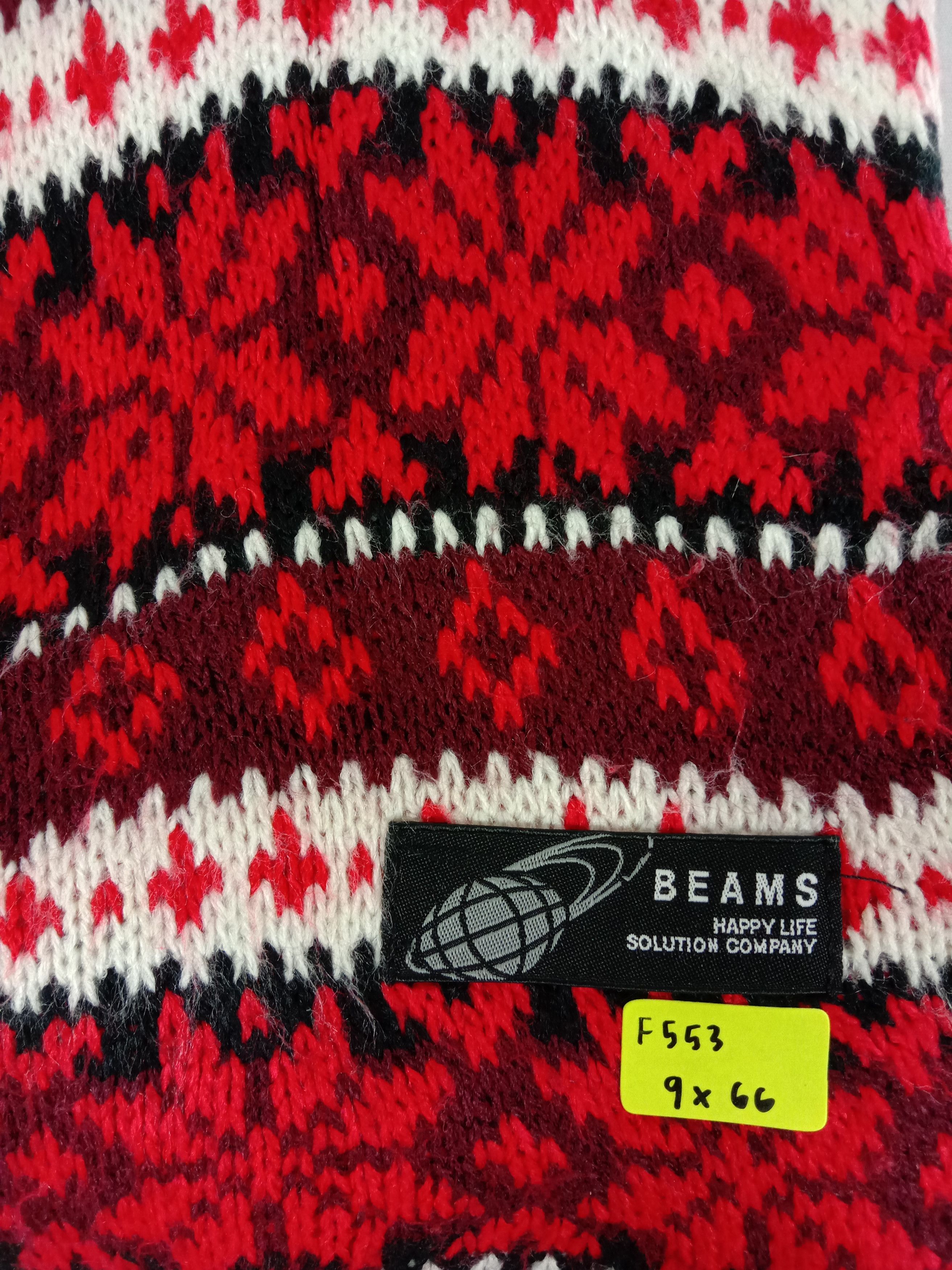 Beams Plus Beams Knit Scarf / Muffler / Wool Size ONE SIZE - 5 Thumbnail