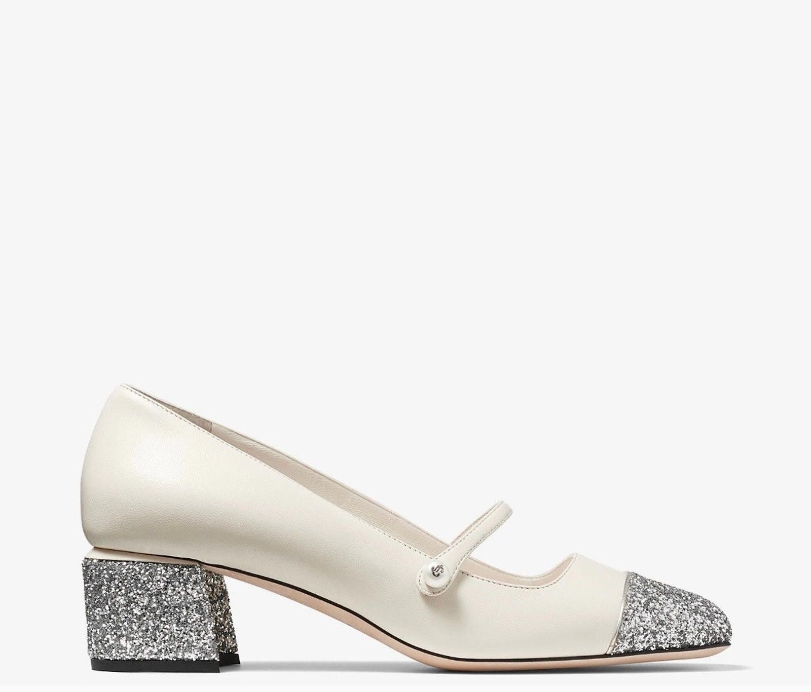 Jimmy Choo Jimmy Choo Elisa Glitter Pumps Size US 7.5 / IT 37.5 - 1 Thumbnail