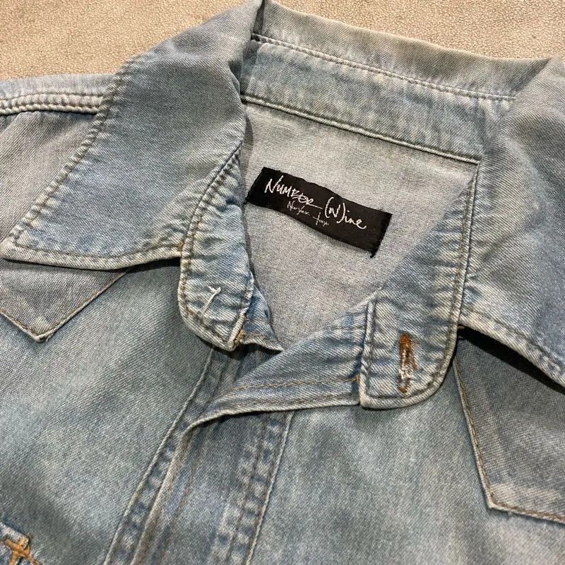 Number (N)ine SS2002 Number Nine Snap Button Denim Jeans Size US M / EU 48-50 / 2 - 3 Thumbnail