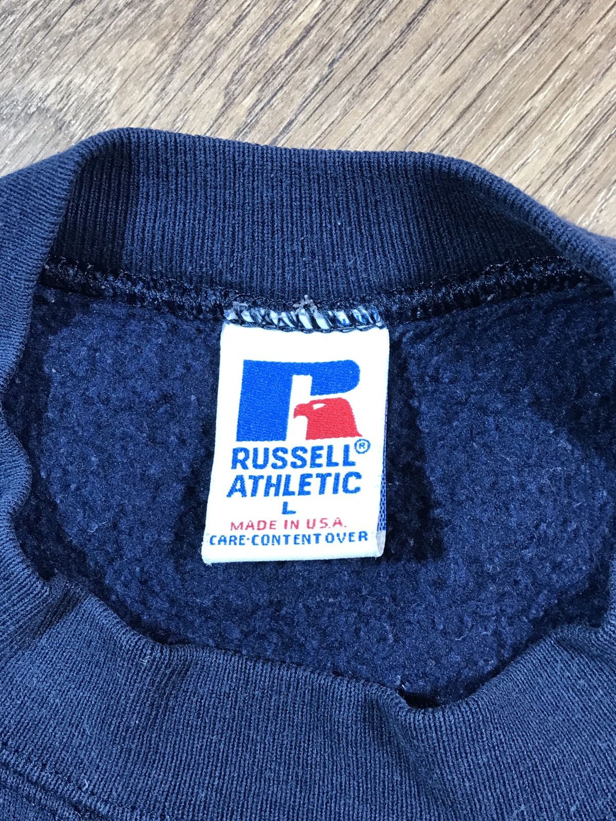 Russell Athletic × Vintage Vintage Russel Atletic MICHIGAN Sweatshirt Size US L / EU 52-54 / 3 - 6 Thumbnail