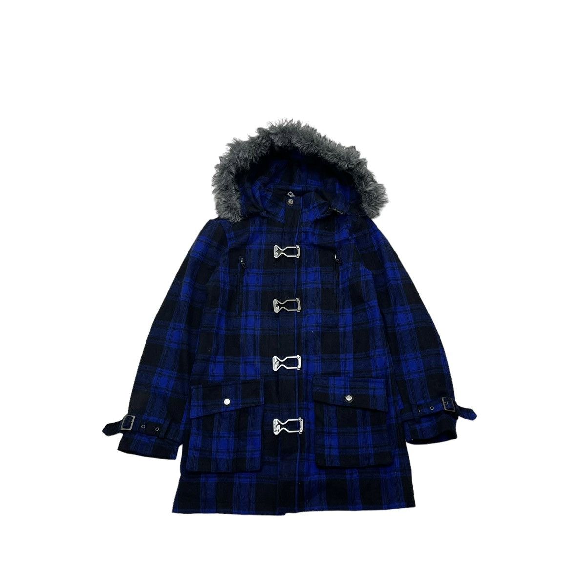 Angel Blue × If Six Was Nine × Japanese Brand Japanese Brand Berning Sho Black Label Tartan Jacket Size US M / EU 48-50 / 2 - 2 Thumbnail