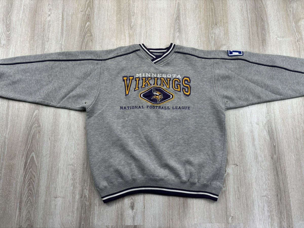Lee × NFL × Vintage Mens vintage sweatshirt Lee Minnesota Vikings Size L Size US L / EU 52-54 / 3 - 2 Thumbnail
