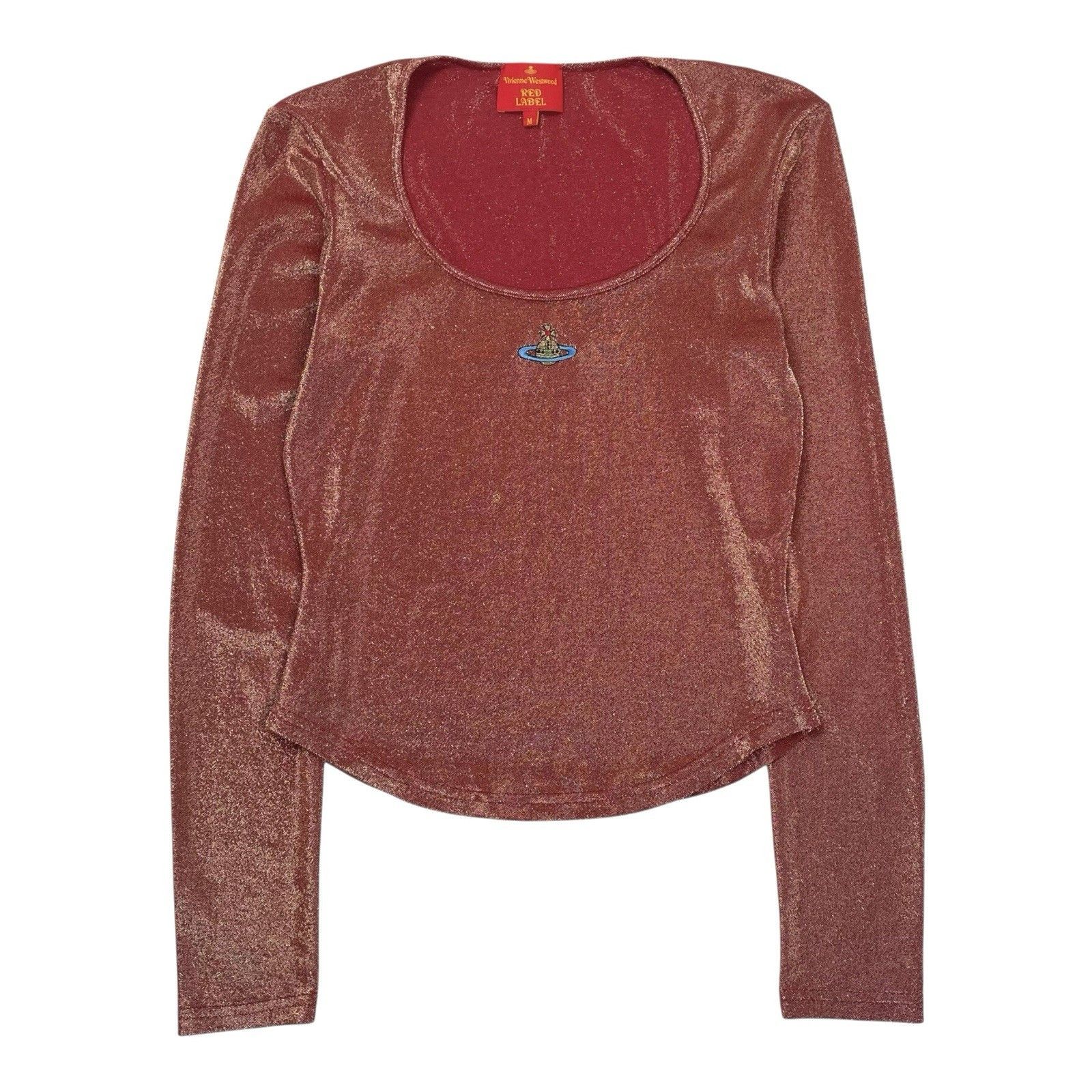Vivienne Westwood Vivienne Westwood Red Label Lurex Orb Logo Long Sleeve M Size M / US 6-8 / IT 42-44 - 1 Thumbnail