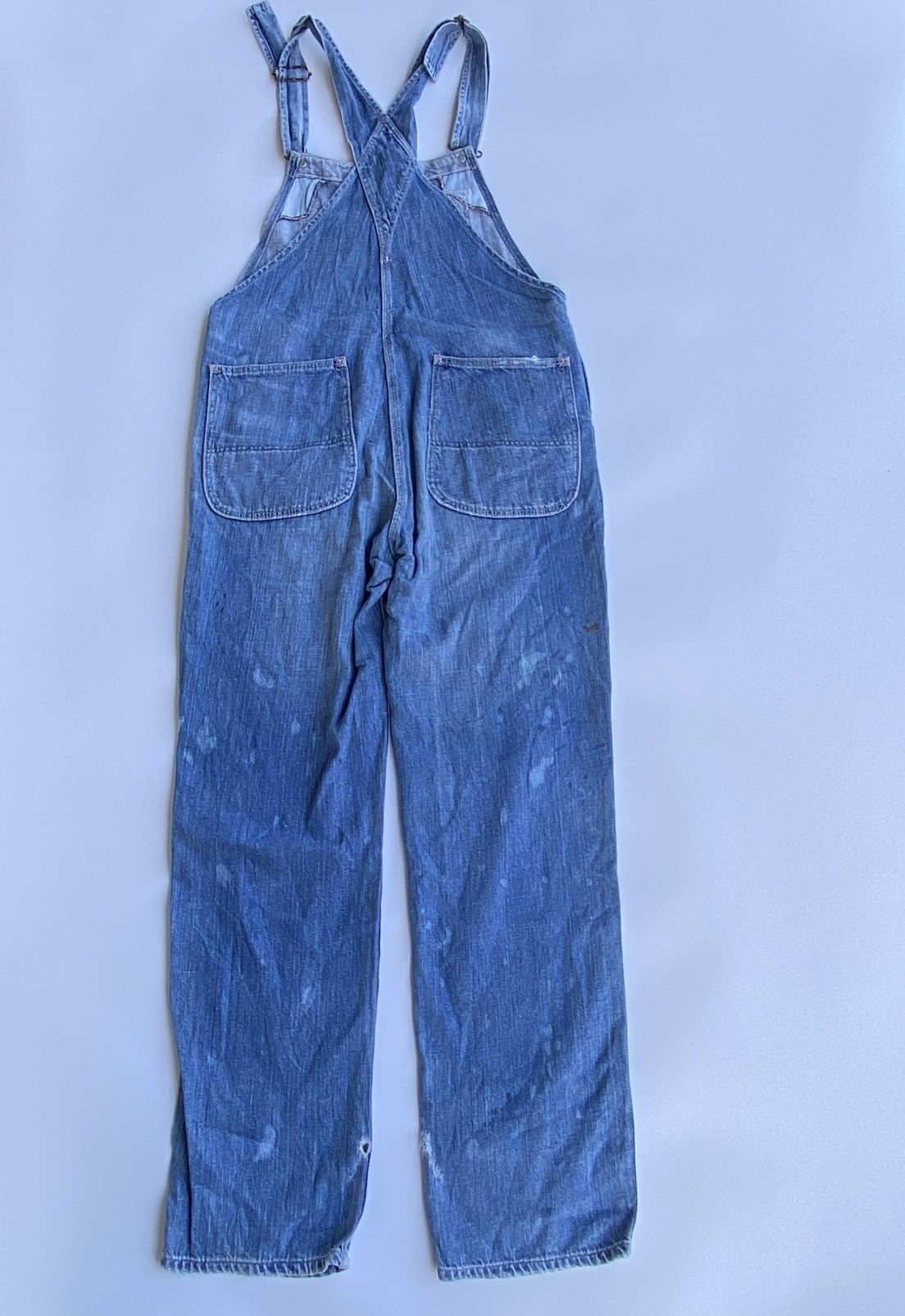 Other Vintage Blue Denim Carpenter Overalls With A Relaxed Size M Size US 27 - 14 Thumbnail