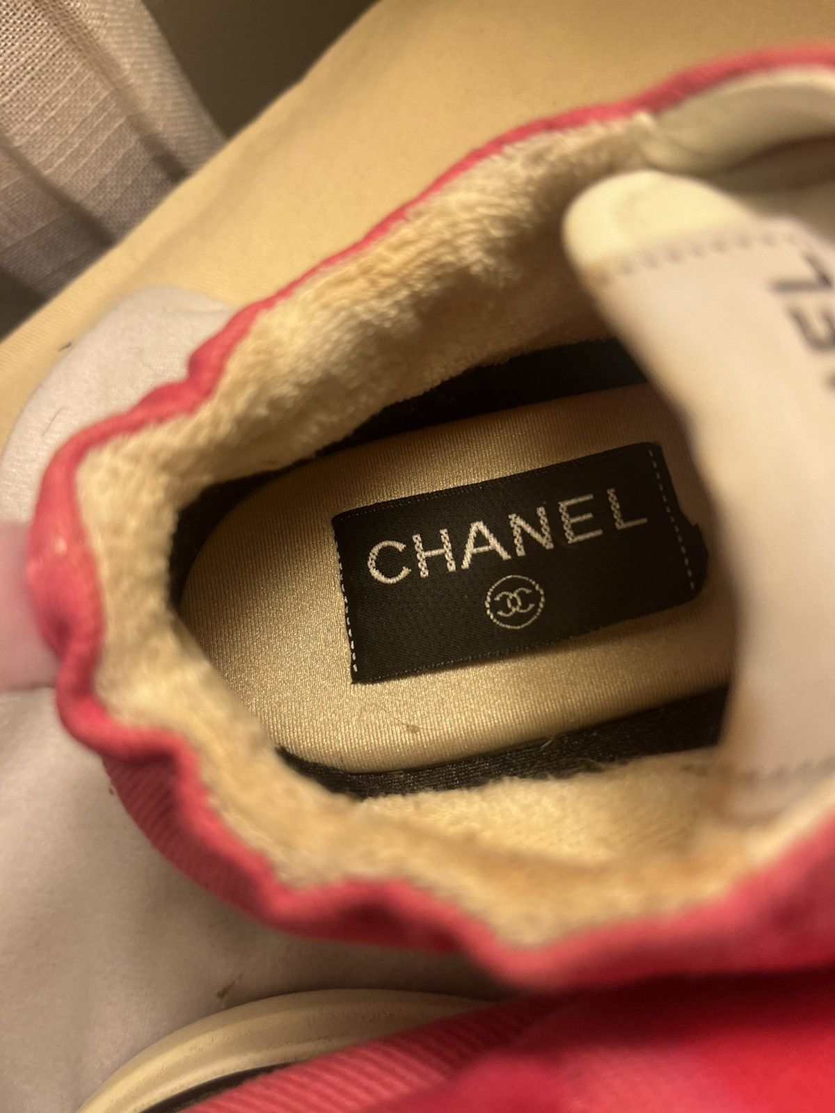 Chanel Chanel Trainer Sneaker Pink Size US 7.5 / IT 37.5 - 6 Thumbnail