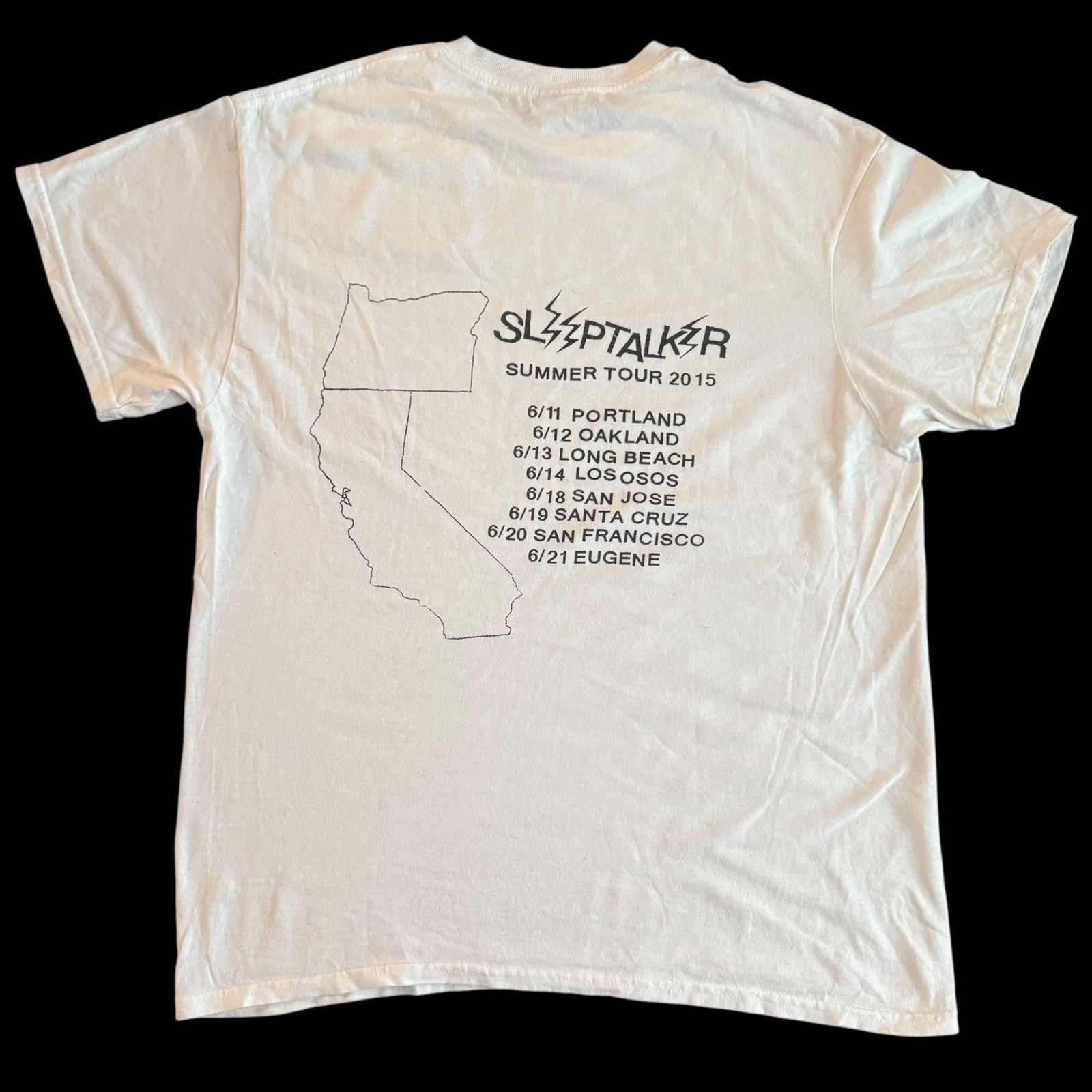 Gildan Sleeptalker Band 2015 Tour Shirt Size M Yaphet Kotto Size US M / EU 48-50 / 2 - 6 Thumbnail