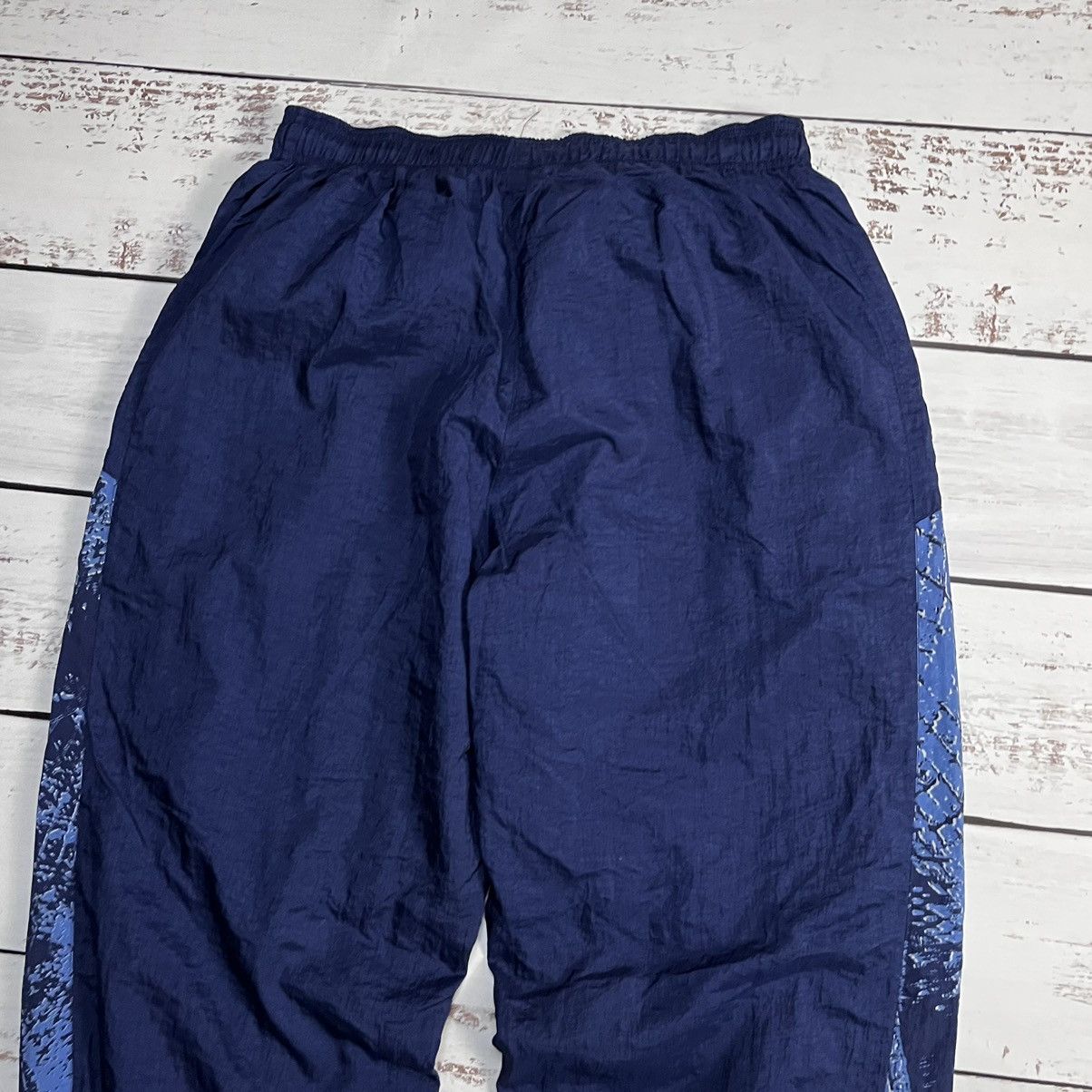 Nike × Vintage Nike Vintage Track Pants Nylon Y2K Drill Streetwear Swoosh Size US 36 / EU 52 - 7 Thumbnail