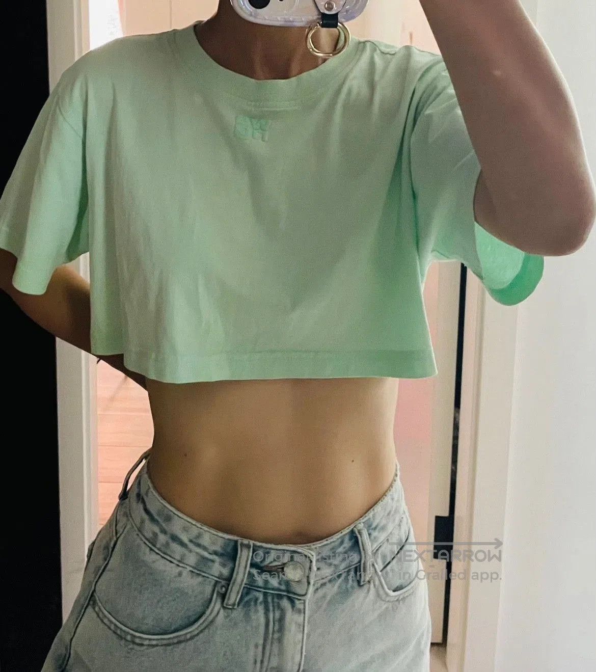 Alexander Wang Alexander Wang Light Green Short. Size XS / US 0-2 / IT 36-38 - 7 Thumbnail
