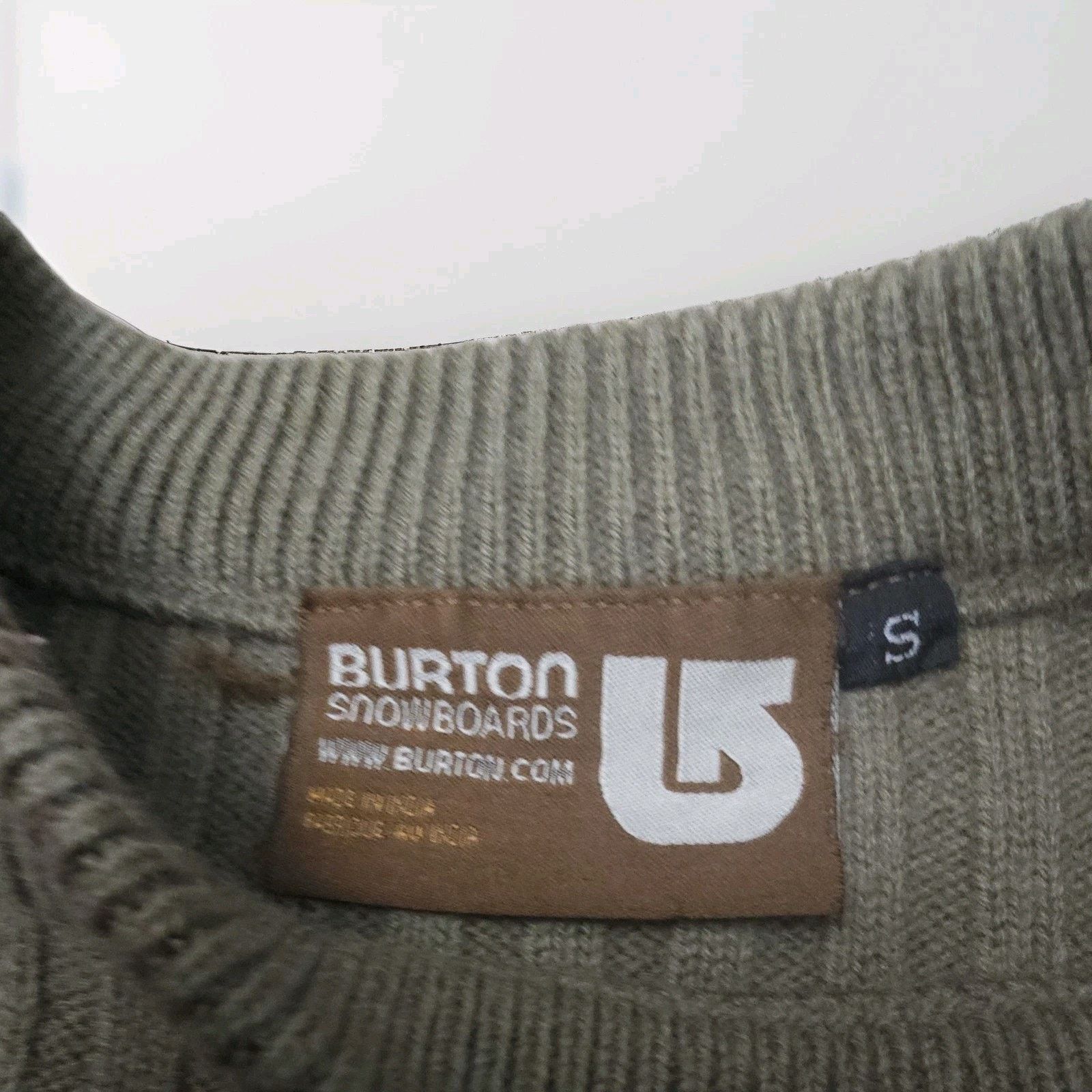 Burton Vintage Burton Sweater Ribbed Knit Wool Special Operations S Size US S / EU 44-46 / 1 - 4 Thumbnail