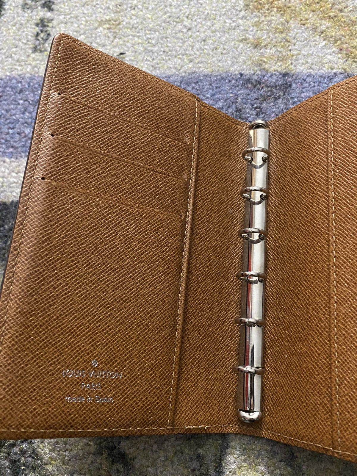 Louis Vuitton Louis Vuitton Brown Epi Bifold Agenda Wallet Size ONE SIZE - 5 Thumbnail