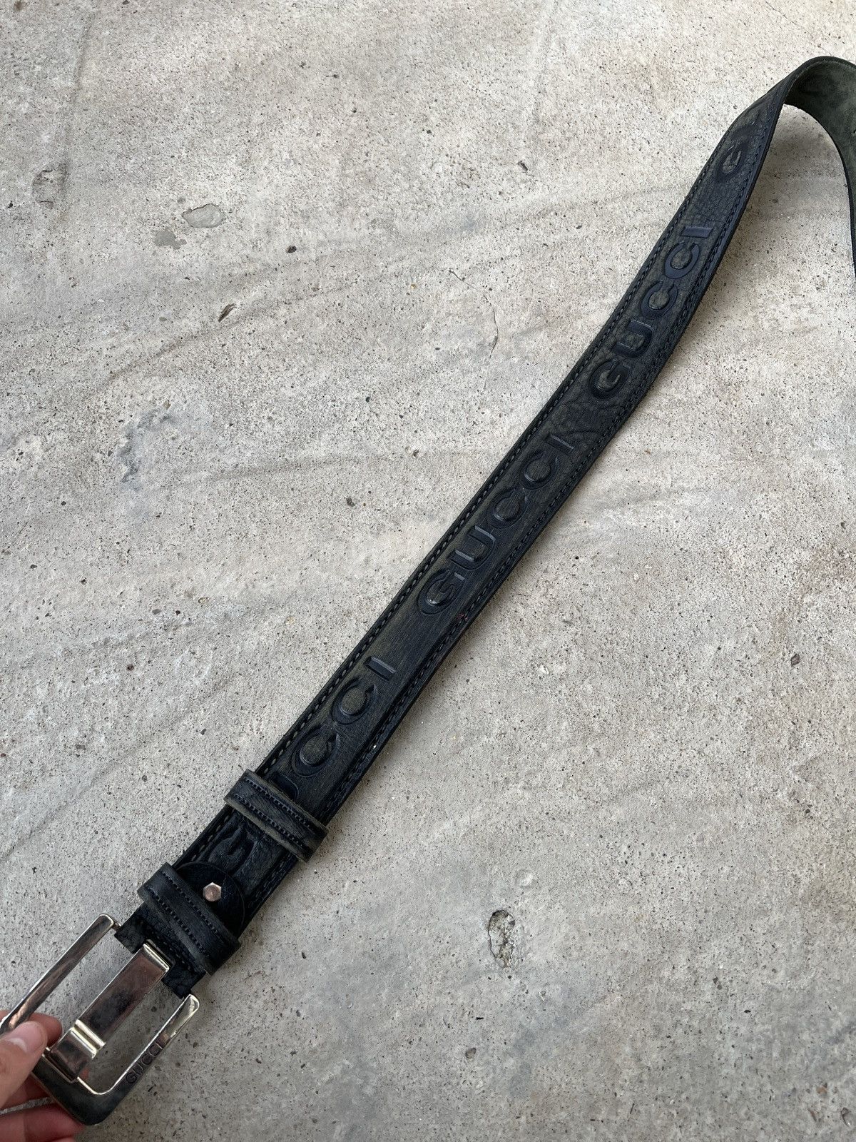 Gucci Gucci Leather Belt Size ONE SIZE - 3 Thumbnail