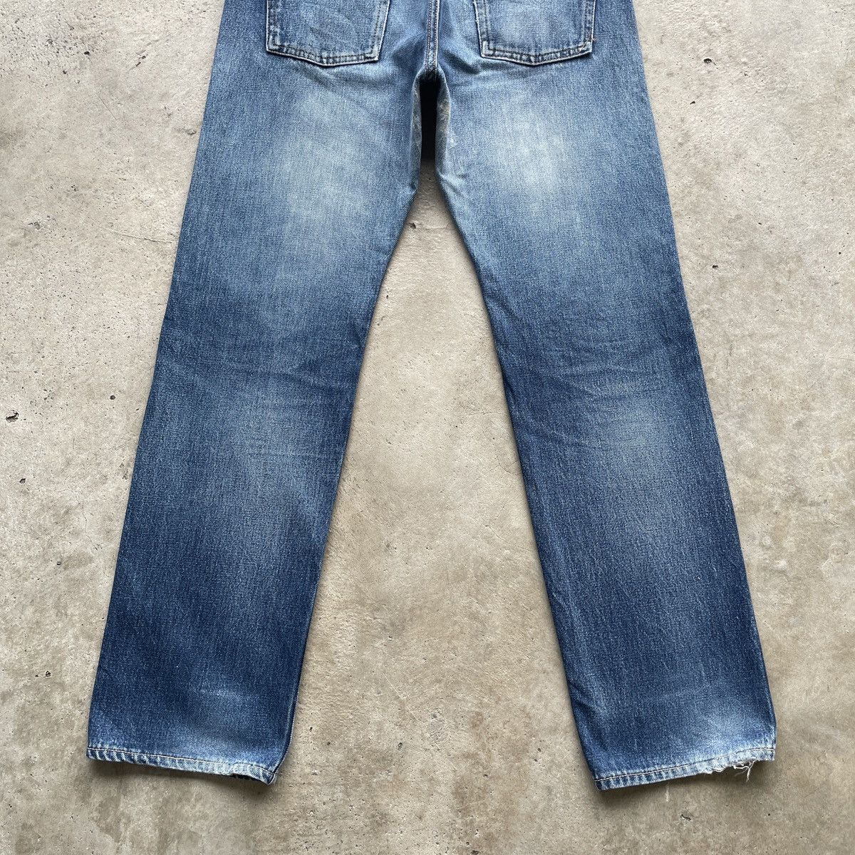 Denime W32💥 Vintage Denime Japan Faded Selvedge Jeans Pants Denim Size US 32 / EU 48 - 12 Thumbnail