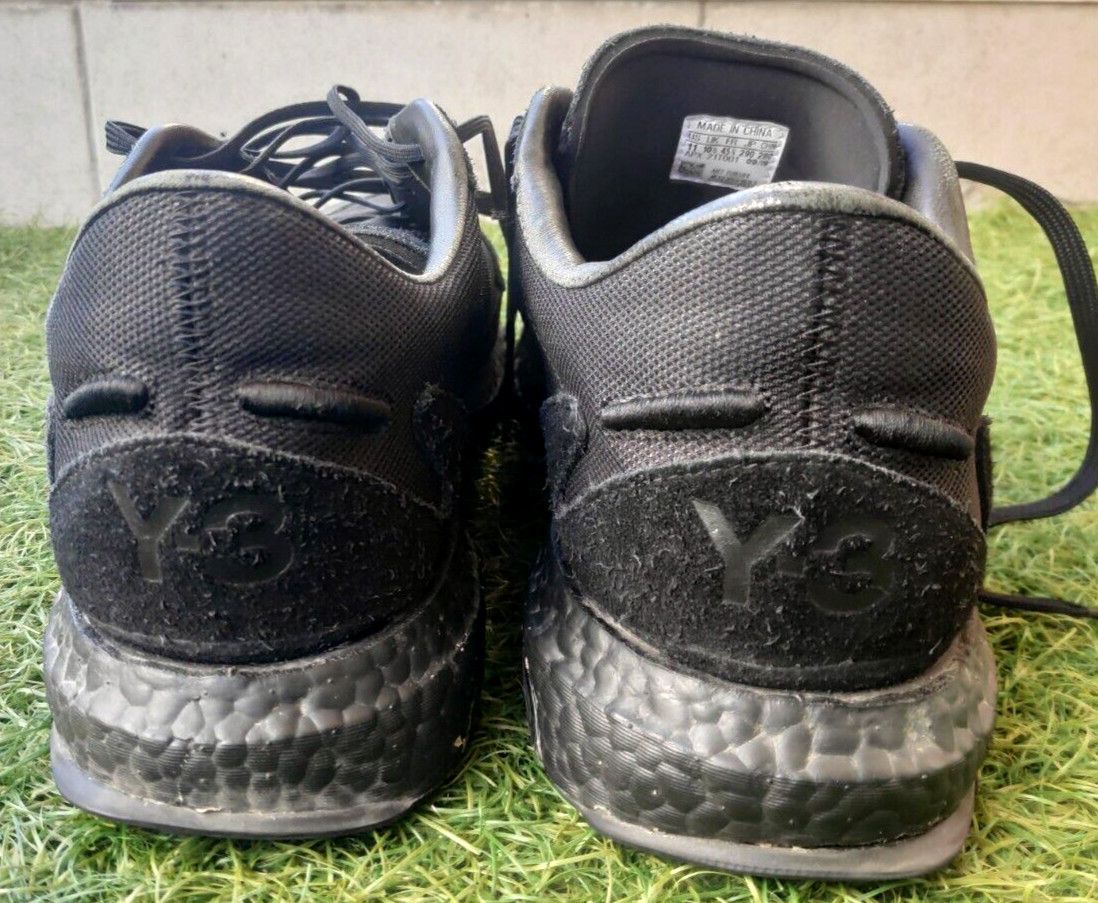 Adidas × Y-3 Adidas Boost Y-3 Rhisu Run Black Yohji Yamamoto FU8504 Size US 11 / EU 44 - 5 Thumbnail