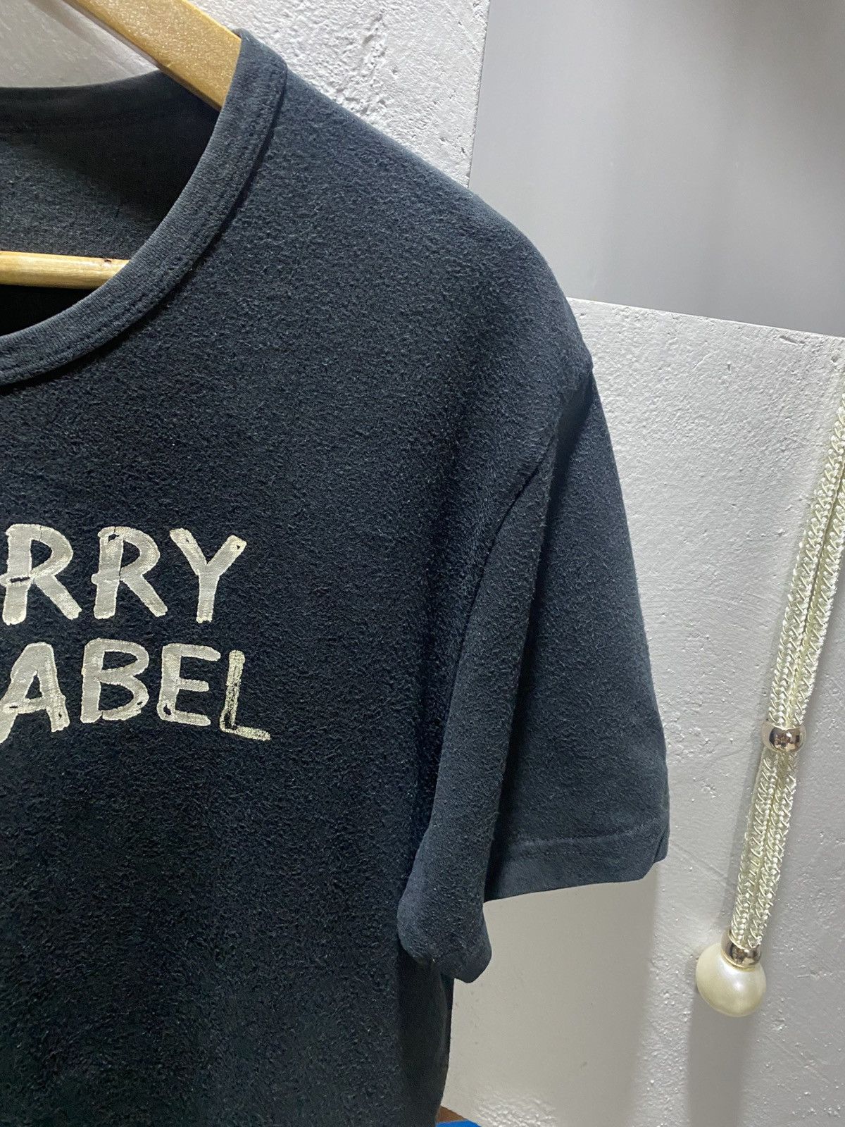 Burberry Burberry Black Label Spellout T-shirt Made Japan Size US M / EU 48-50 / 2 - 3 Thumbnail