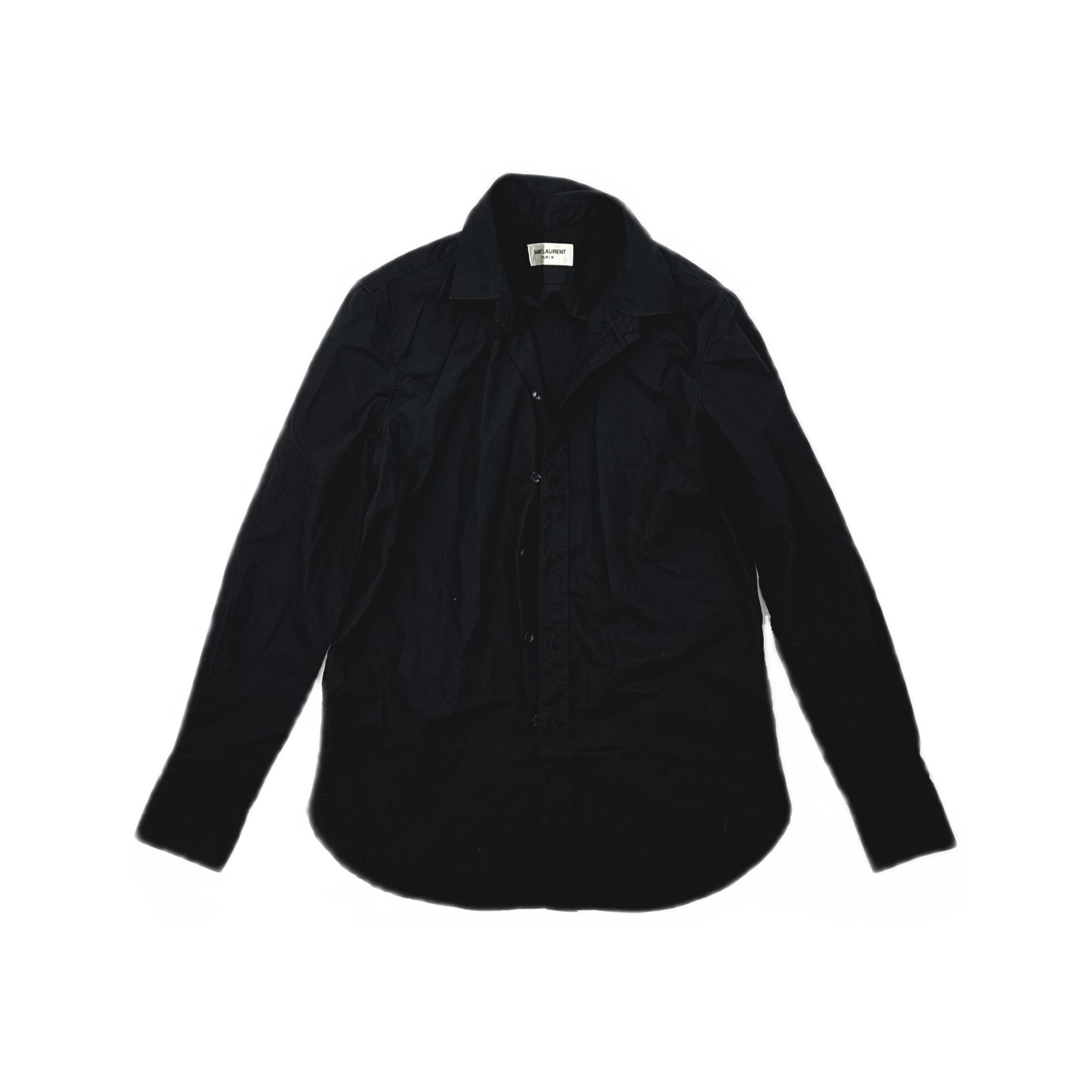 Saint Laurent Paris Saint Laurent Black Button Up Shirt Size 36 Size XS / US 0-2 / IT 36-38 - 1 Thumbnail