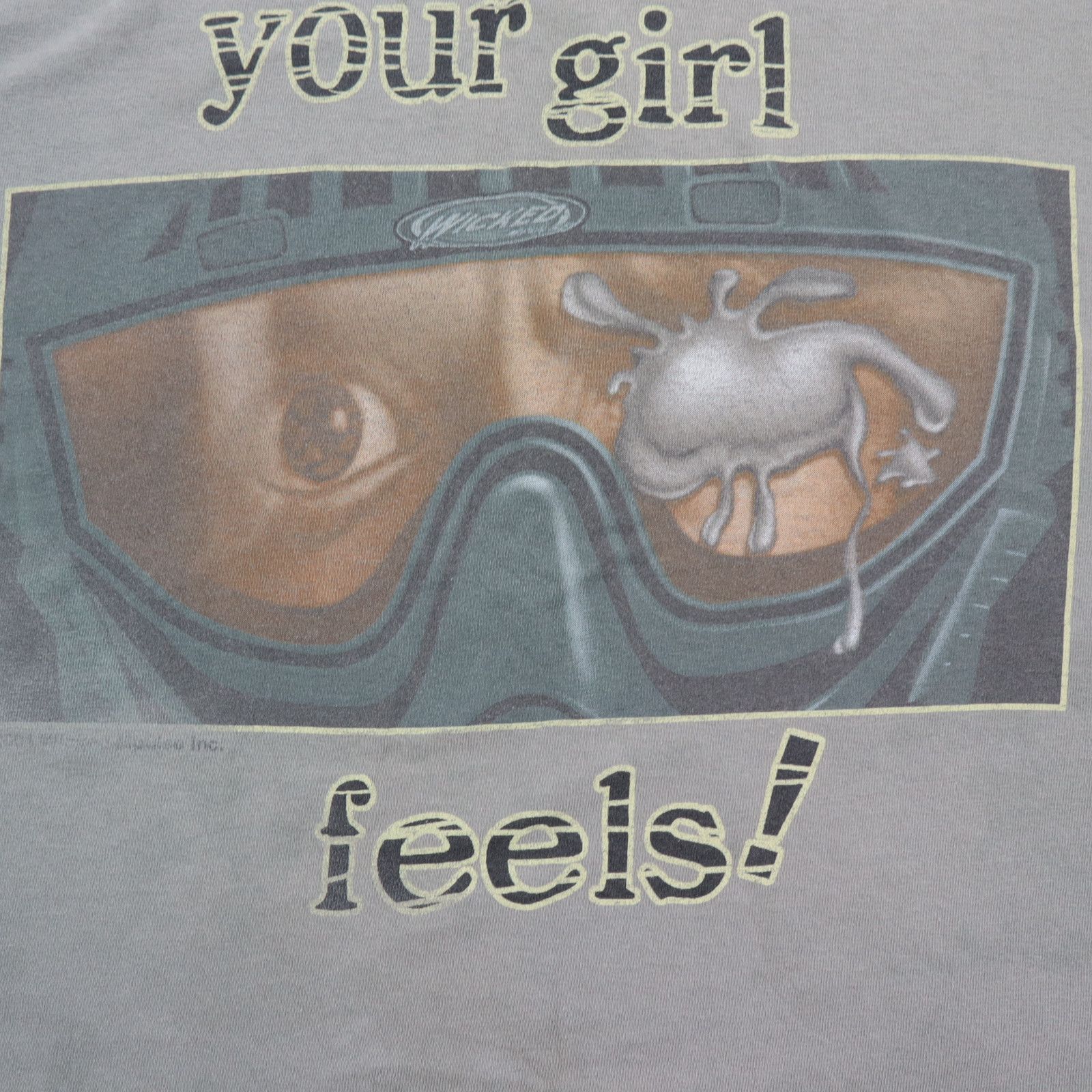 Vintage Vintage Y2K Wicked Impulse Paintball T-Shirt "How Your Girl" Size US XL / EU 56 / 4 - 9 Thumbnail