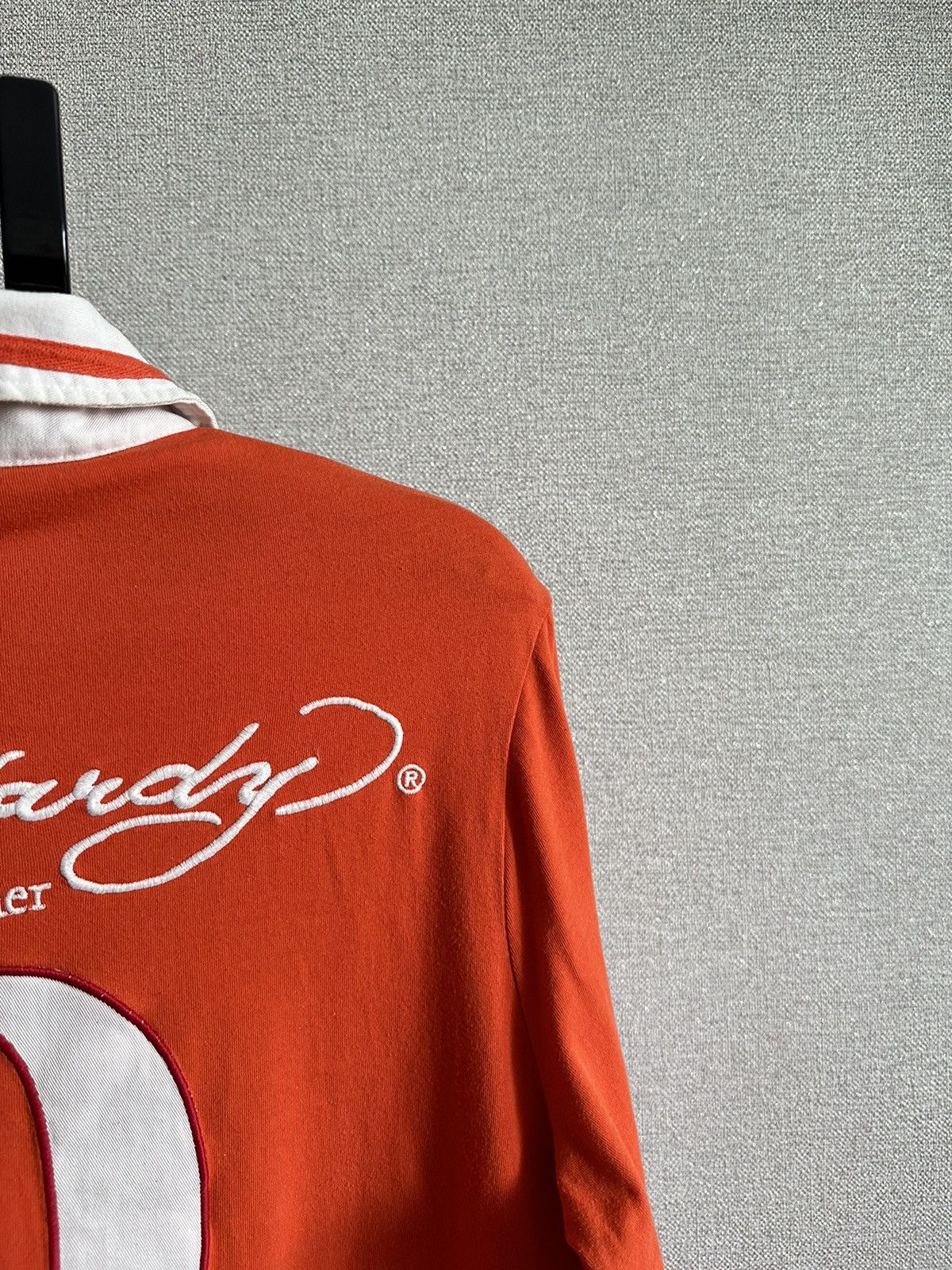 Christian Audigier Vintage Ed Hardy Netherlands Rugby Style Jersey Size US L / EU 52-54 / 3 - 11 Thumbnail