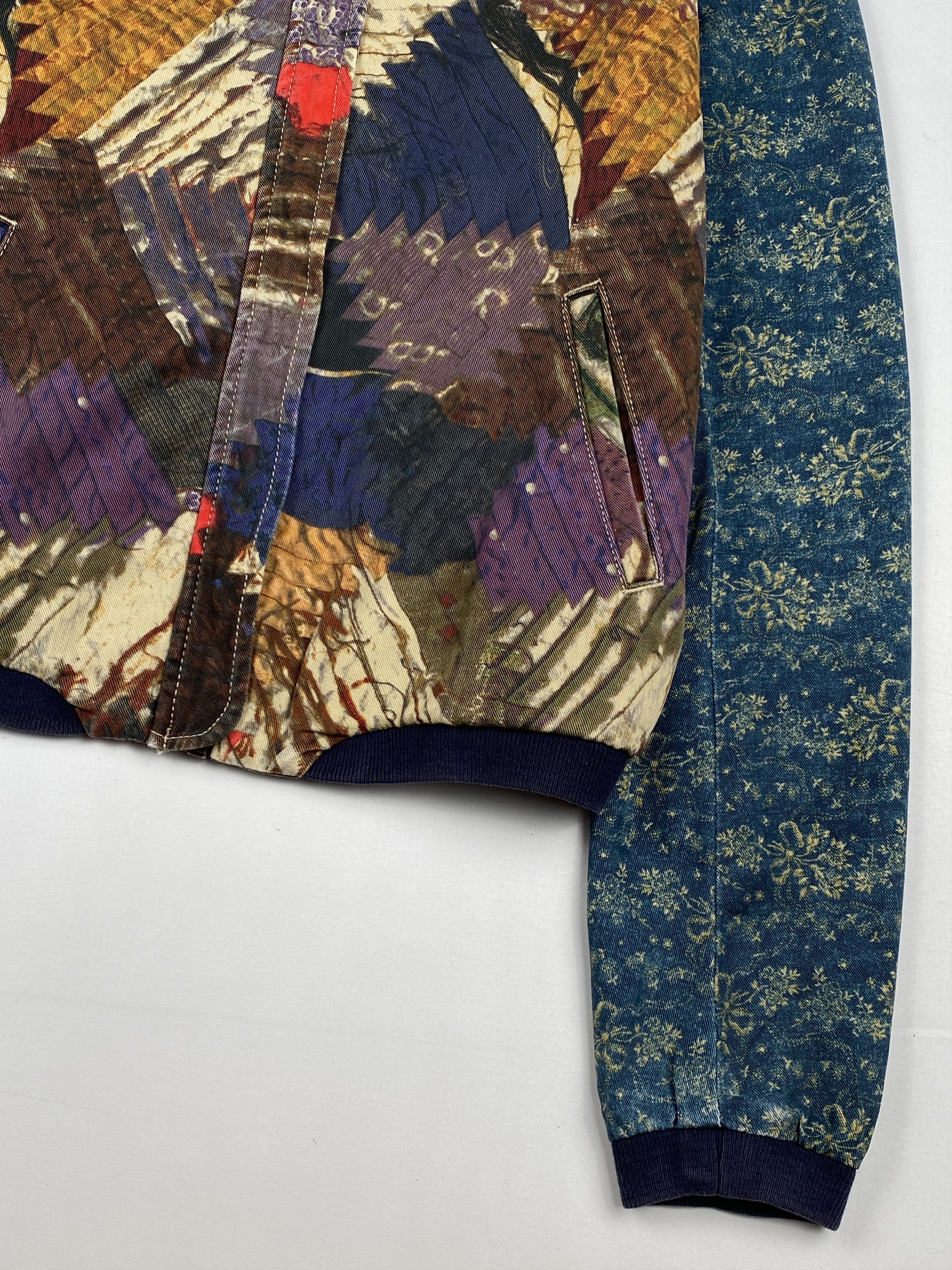 Denim & Supply Ralph Lauren Patchwork Blouson Jacket Size US XS / EU 42 / 0 - 8 Thumbnail