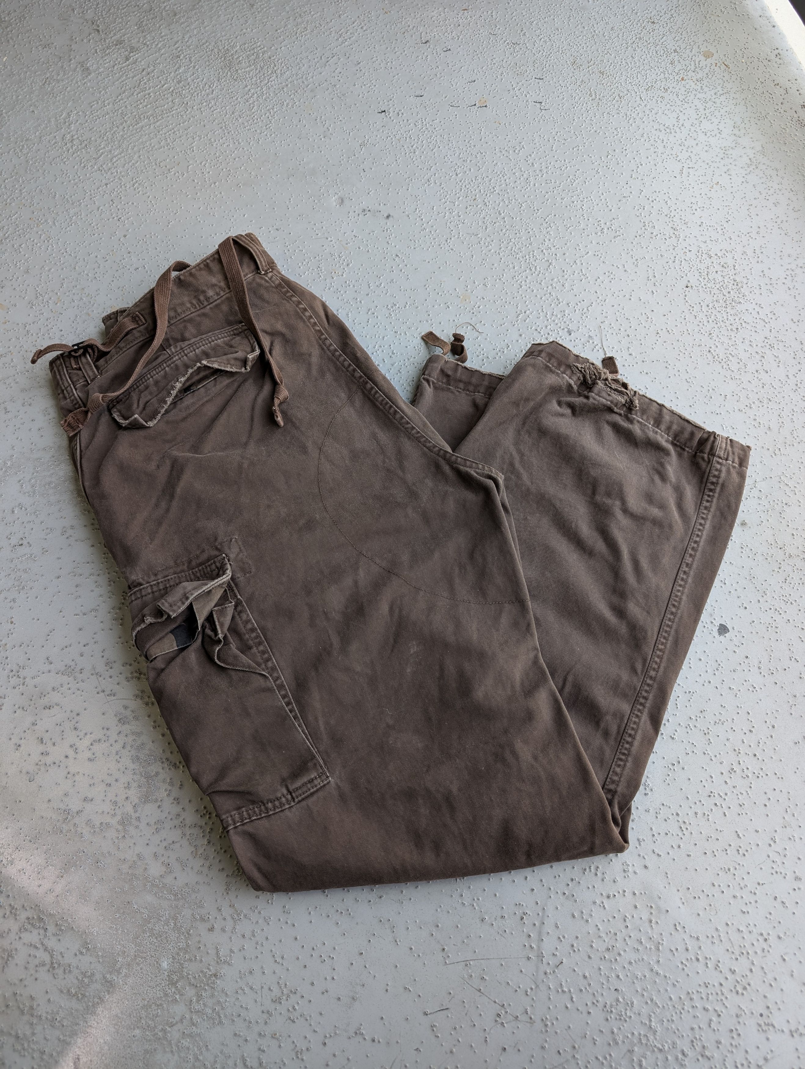 Japanese Brand Army Military Style Cargo Pants 38x32 Vintage streetwear Size US 38 / EU 54 - 3 Thumbnail